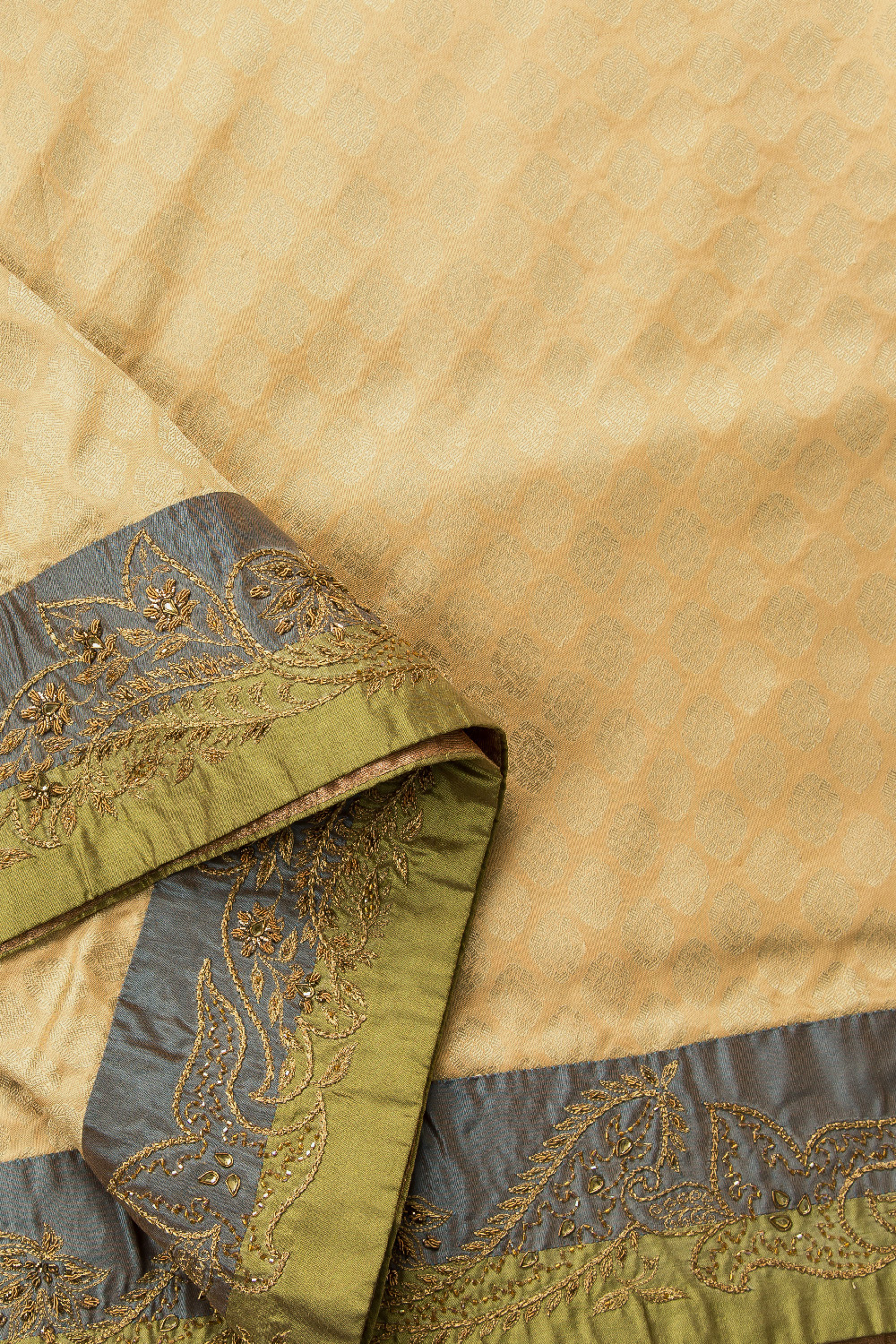 Embroidered Kanchivaram Silk L03746