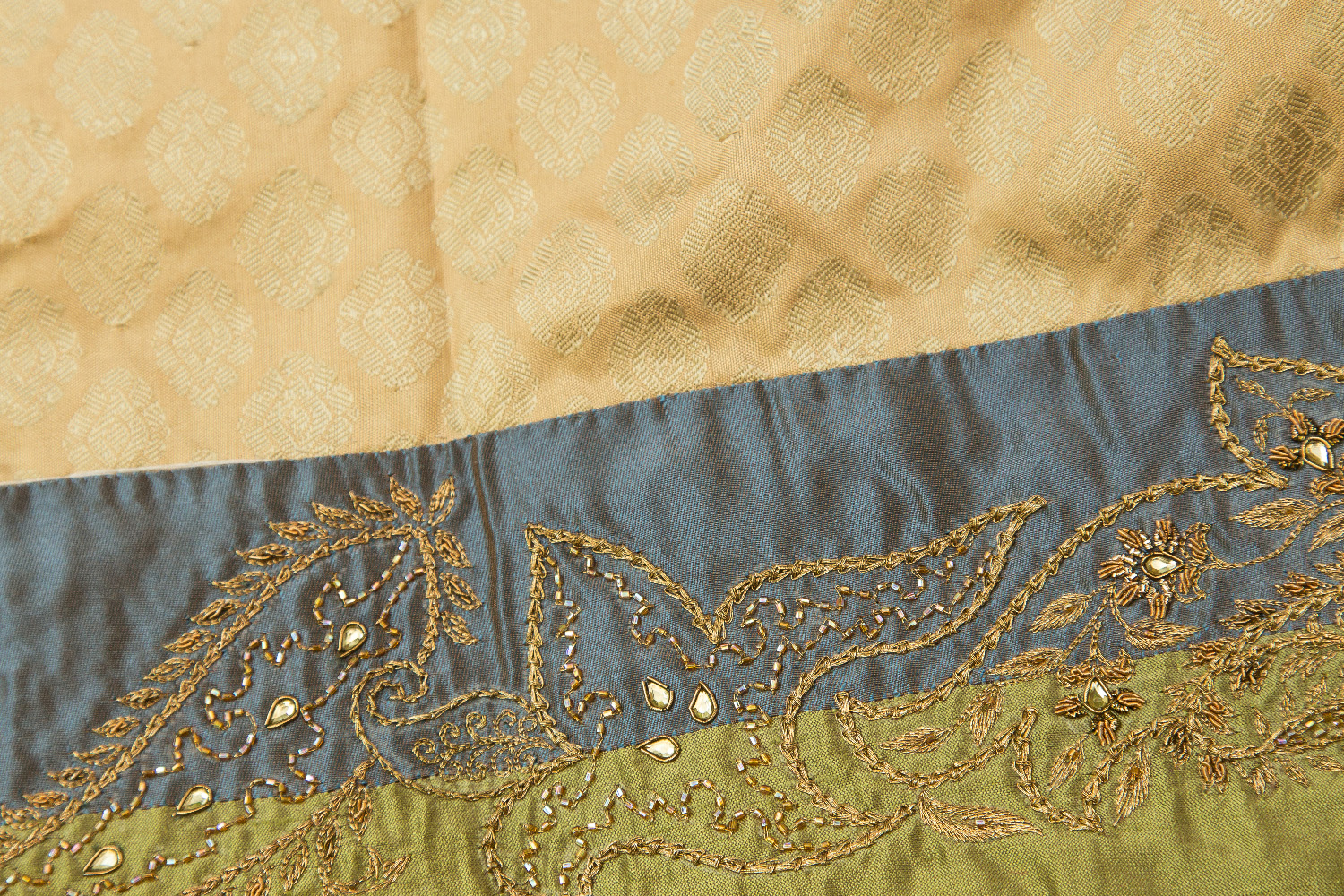 Embroidered Kanchivaram Silk L03746