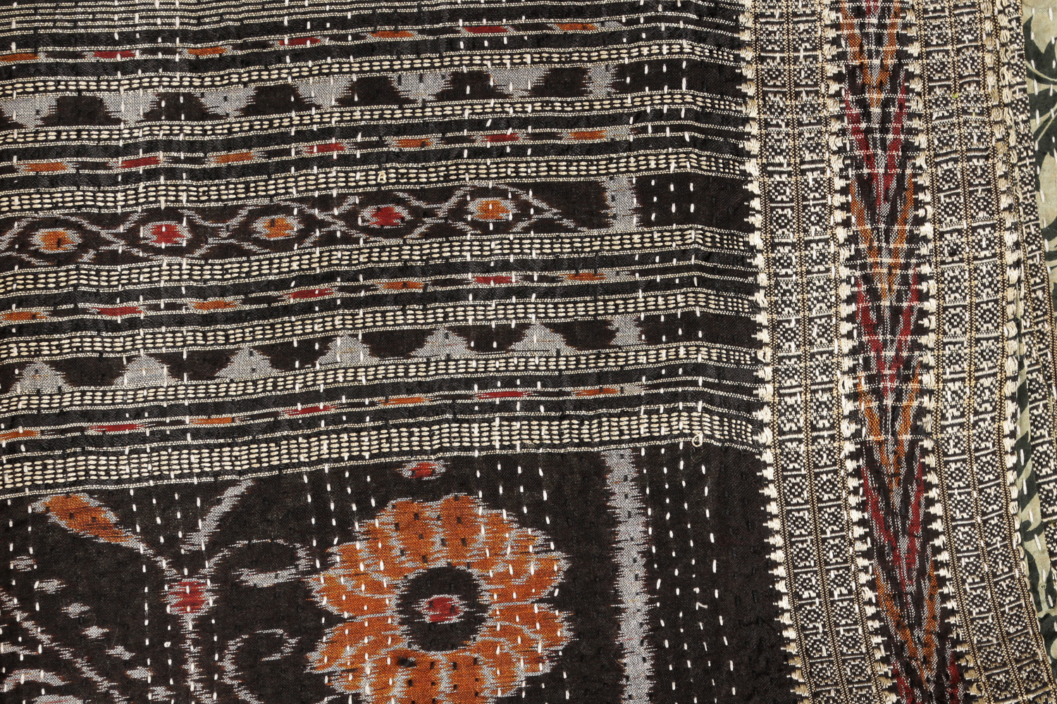 REFURBISHED KANTHA SILK L14389