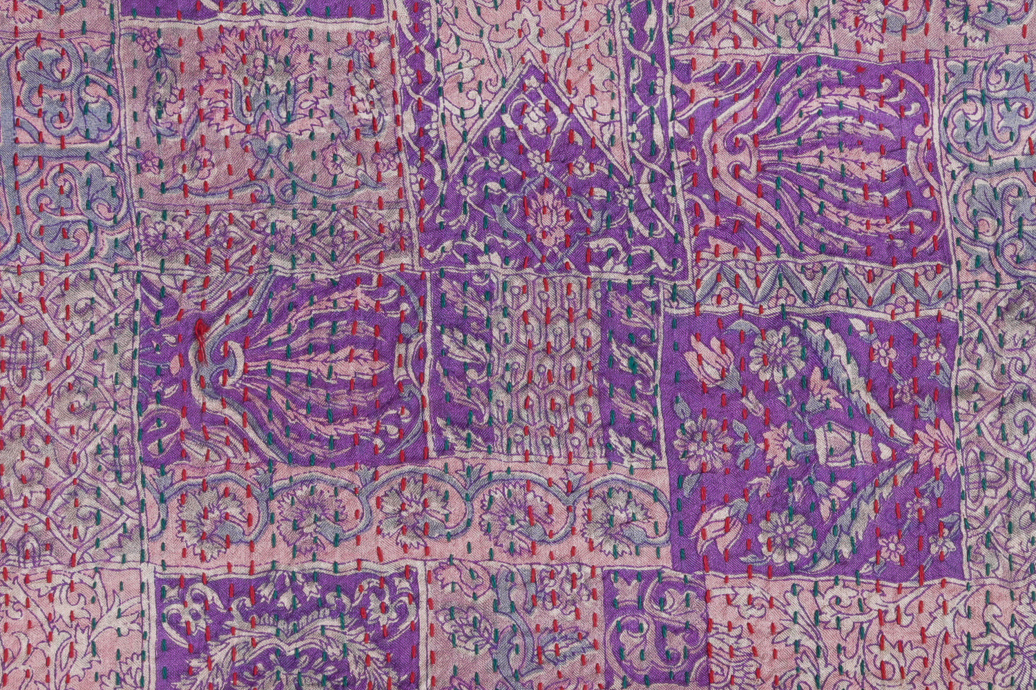 REFURBISHED KANTHA SILK L14391