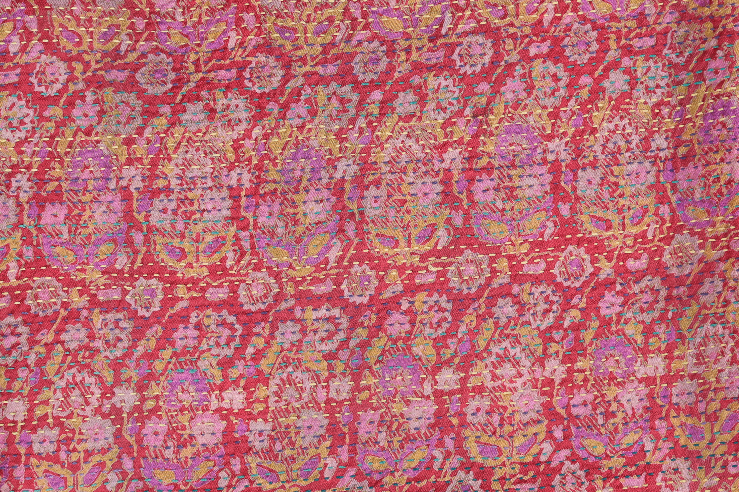 REFURBISHED KANTHA SILK L14392