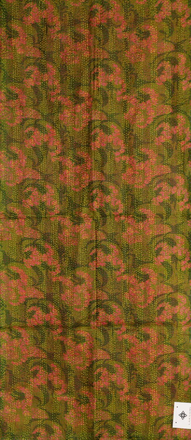 REFURBISHED KANTHA SILK L14394