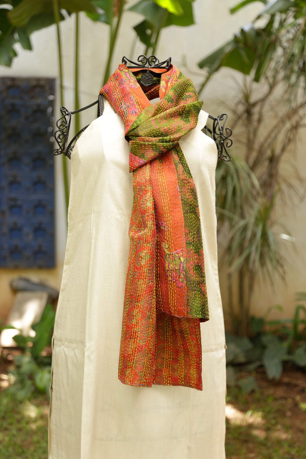 REFURBISHED KANTHA SILK L14394