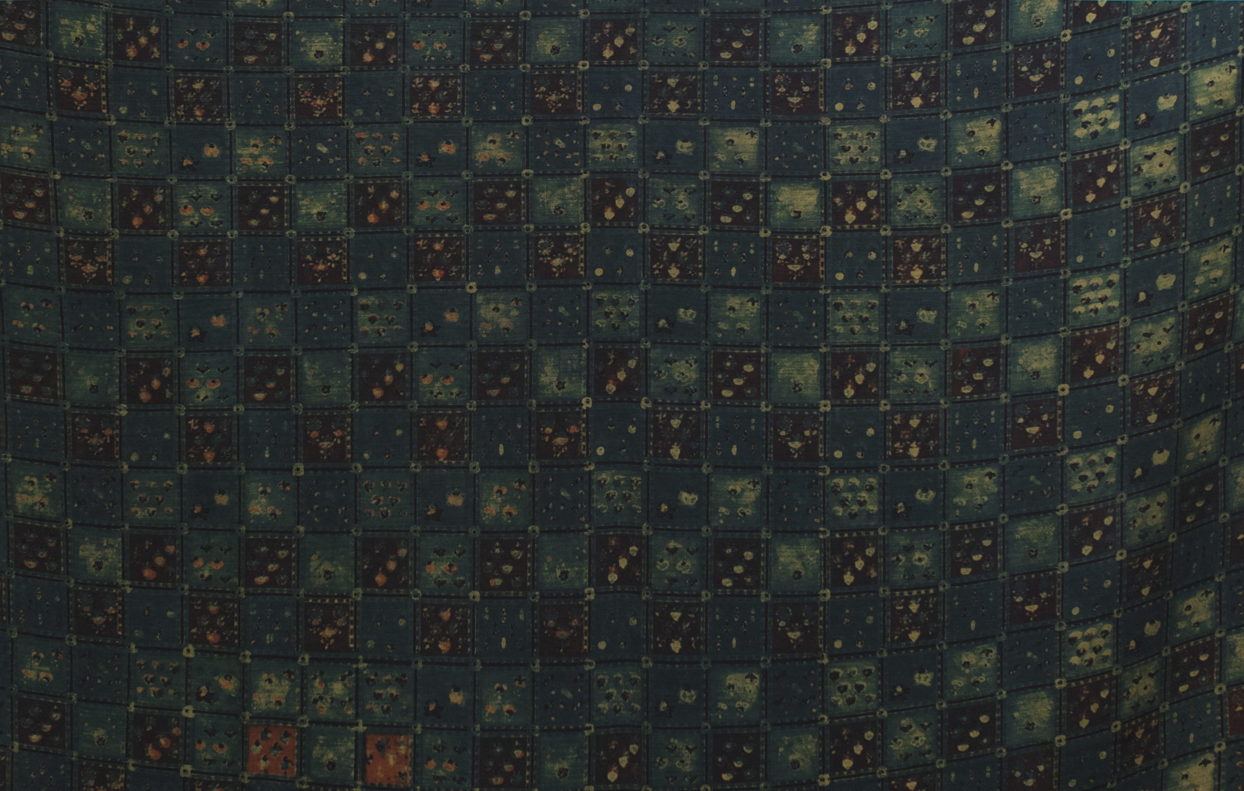 KALAMKARI ORGANZA KL0022