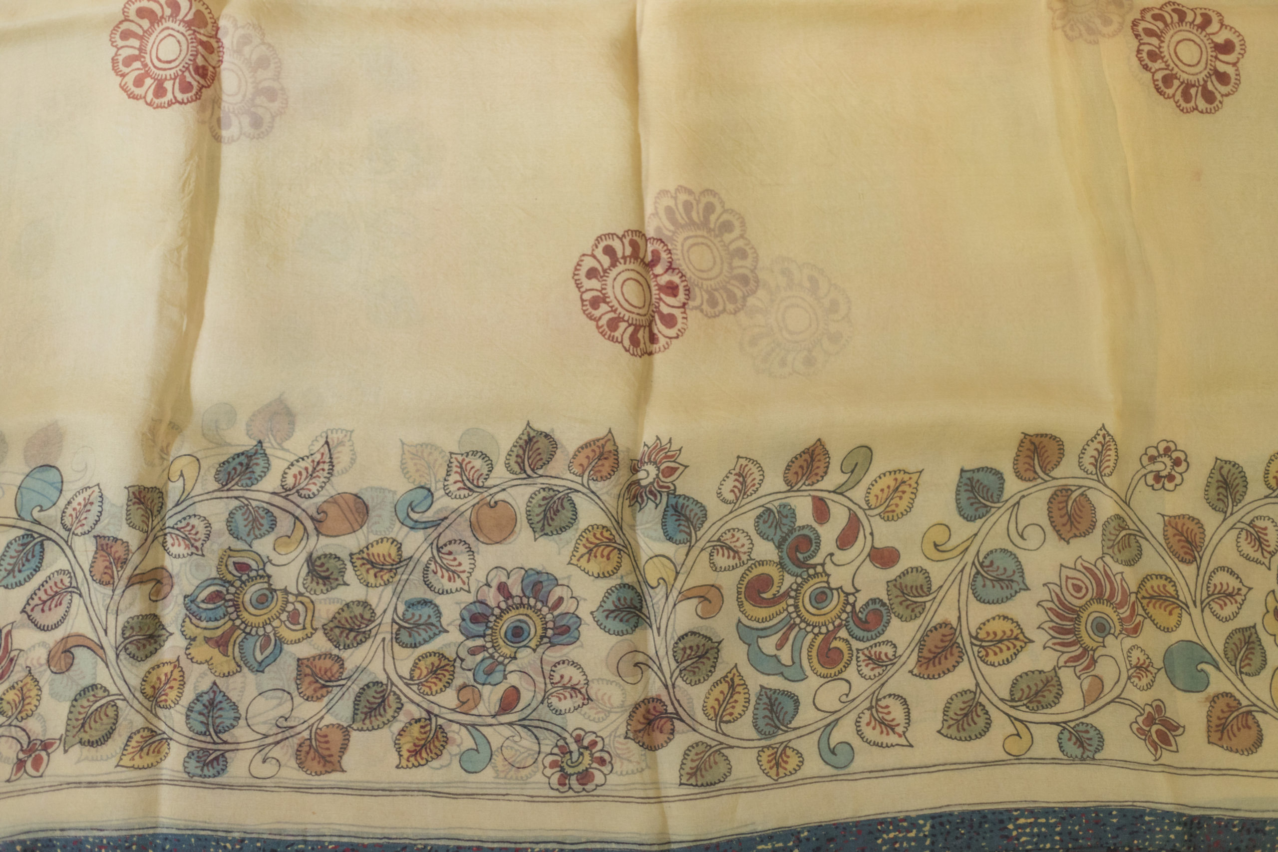 KALAMKARI ORGANZA KL0022