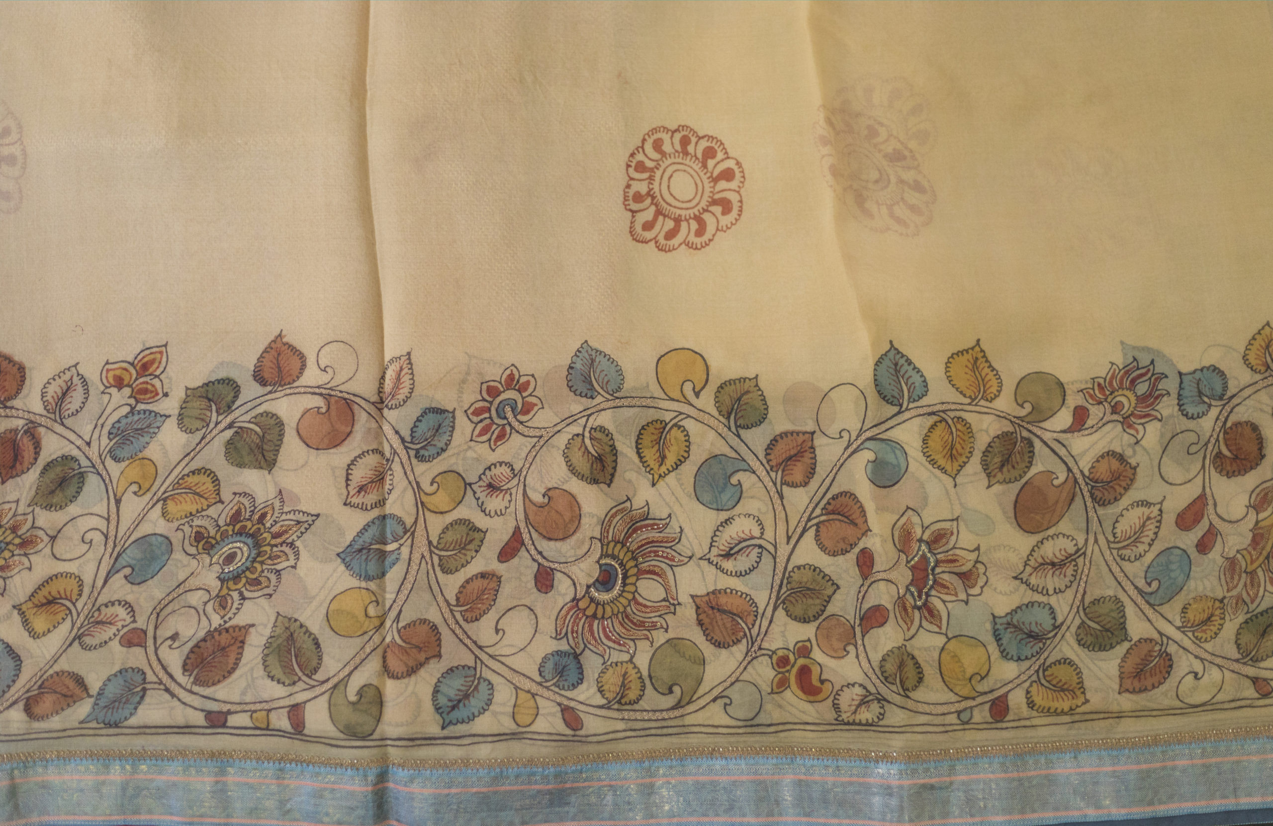 KALAMKARI ORGANZA KL0024