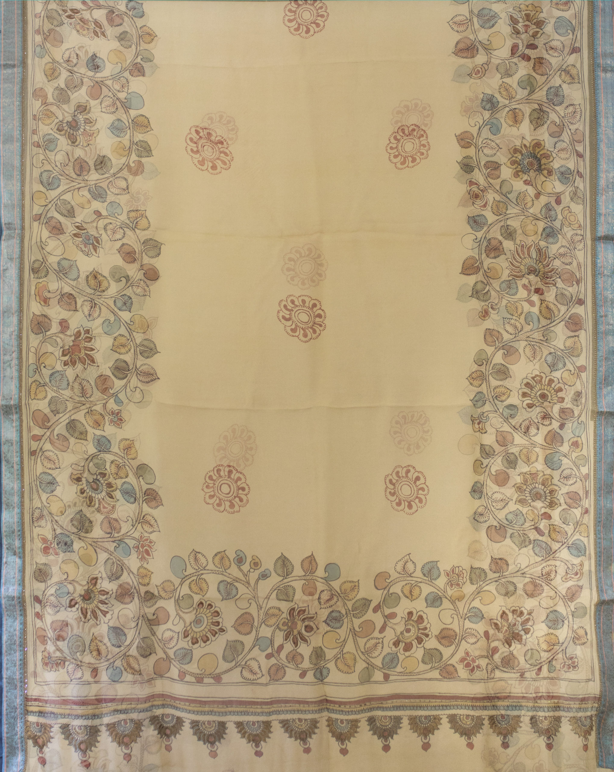 KALAMKARI ORGANZA KL0024