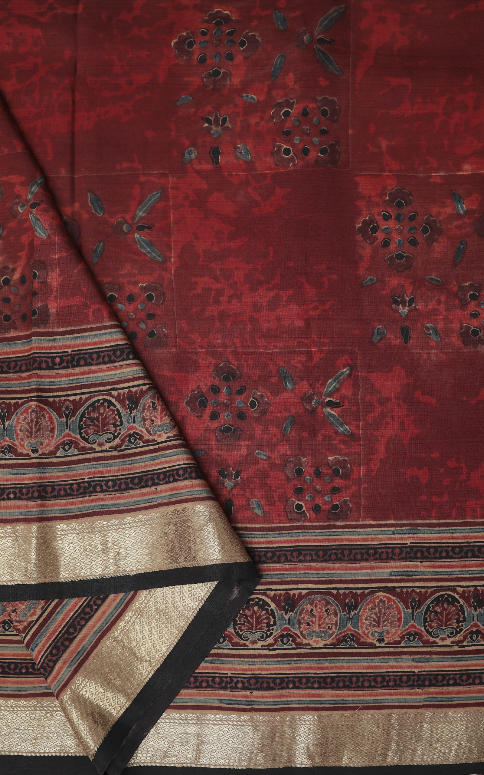 AJRAK KANCHIVARAM SILK L15671