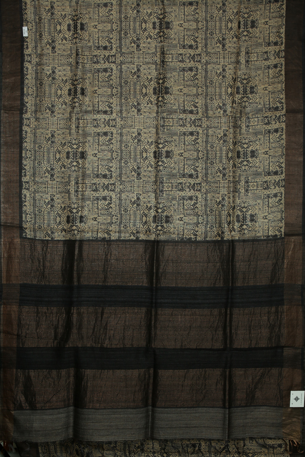 PRINTED TUSSAR SILK MAEX1131J