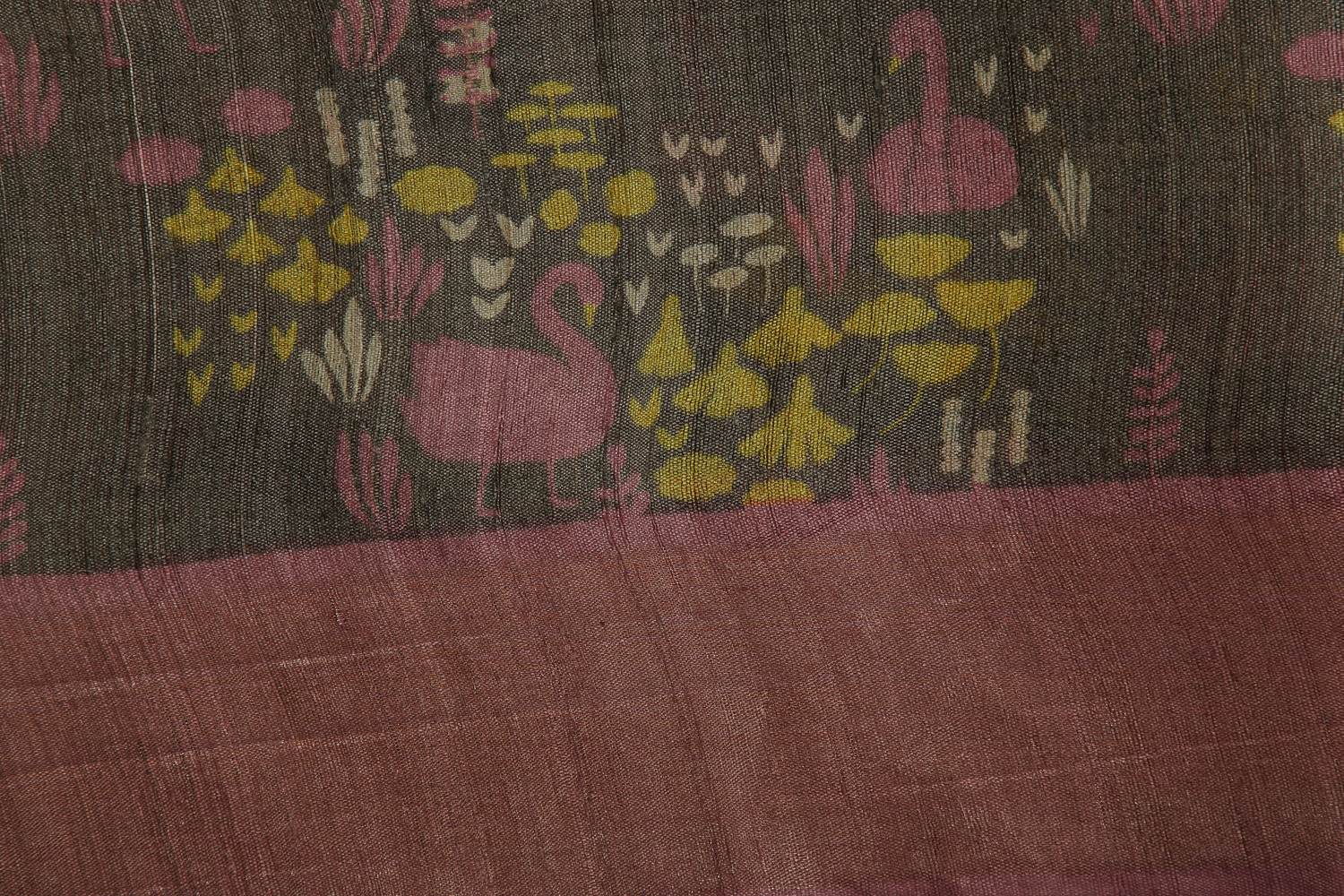 PRINTED TUSSAR SILK MAEX1901F