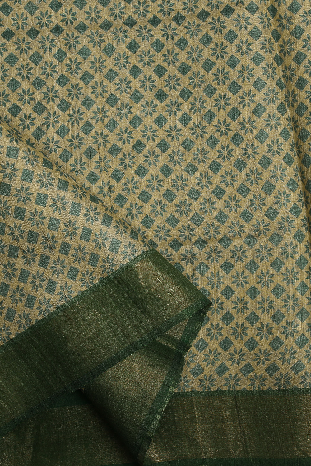 PRINTED TUSSAR SILK MAEX1131D