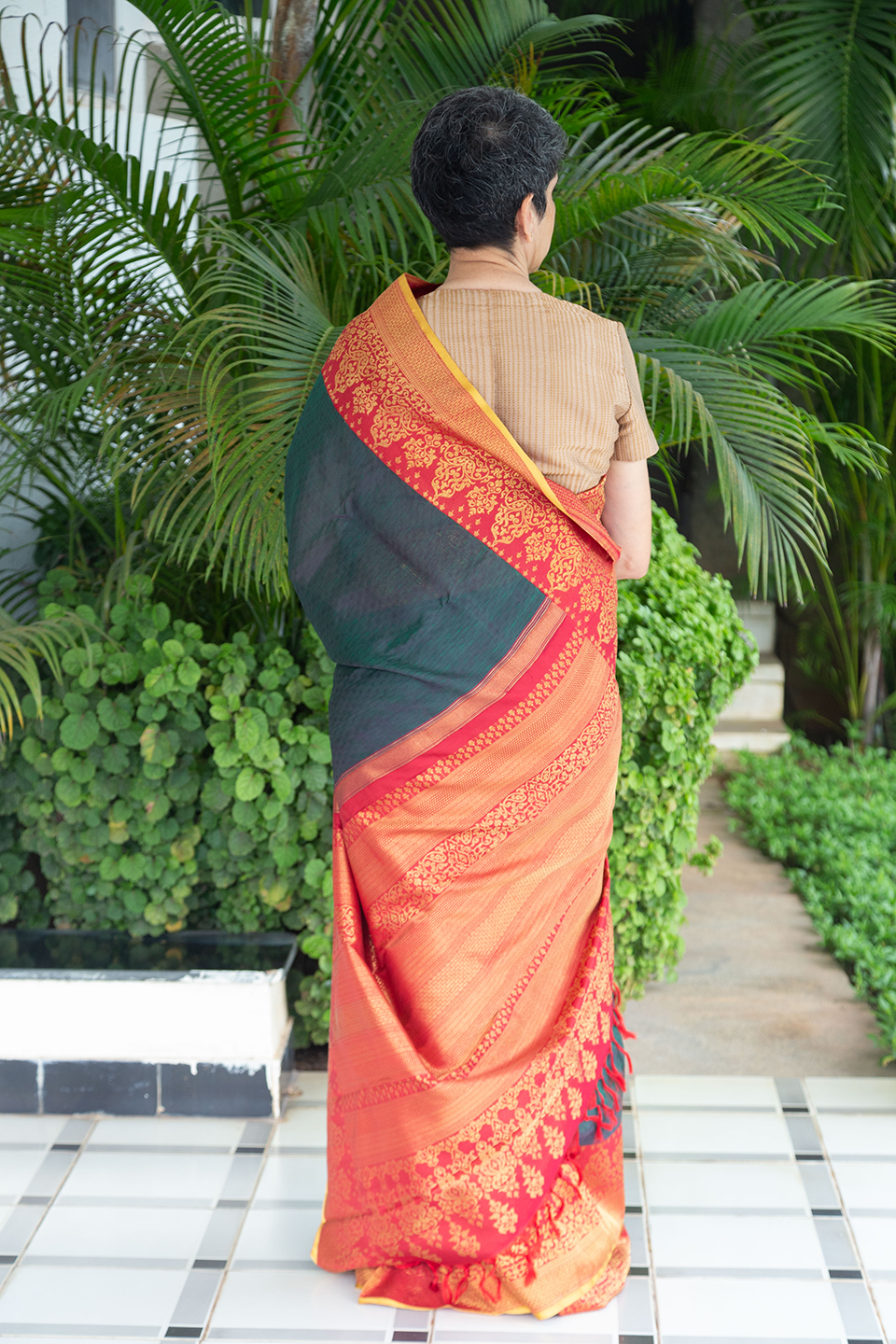 KANCHIVARAM KORA SILK L17570