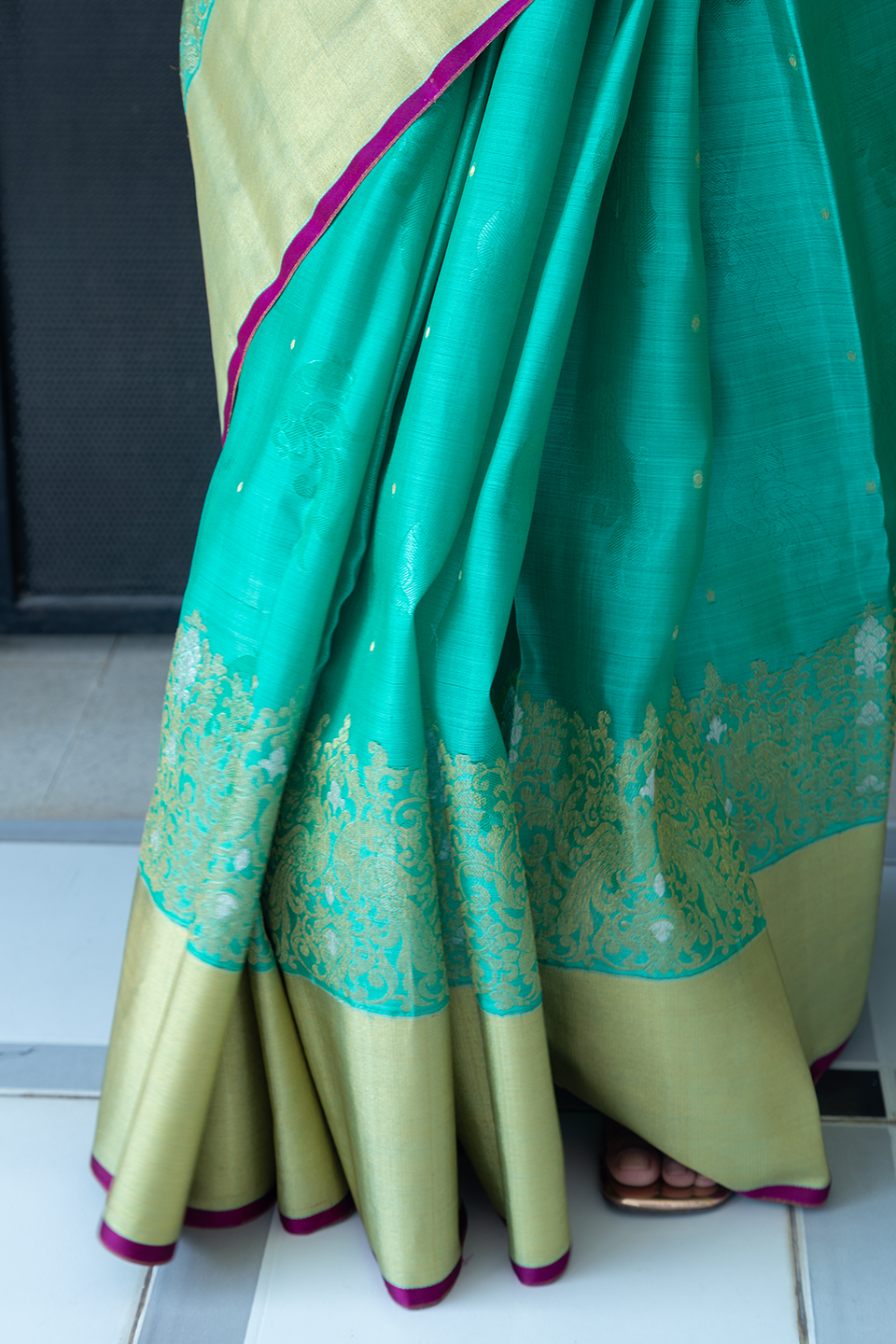 KANCHIVARAM KORA SILK L17960