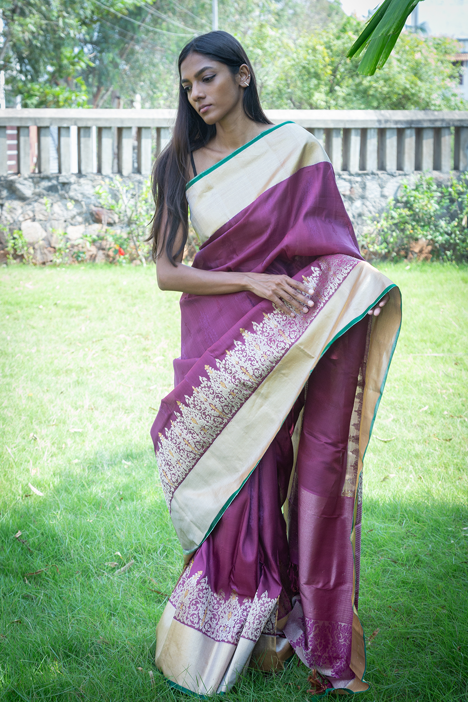 KANCHIVARAM KORA SILK L17557