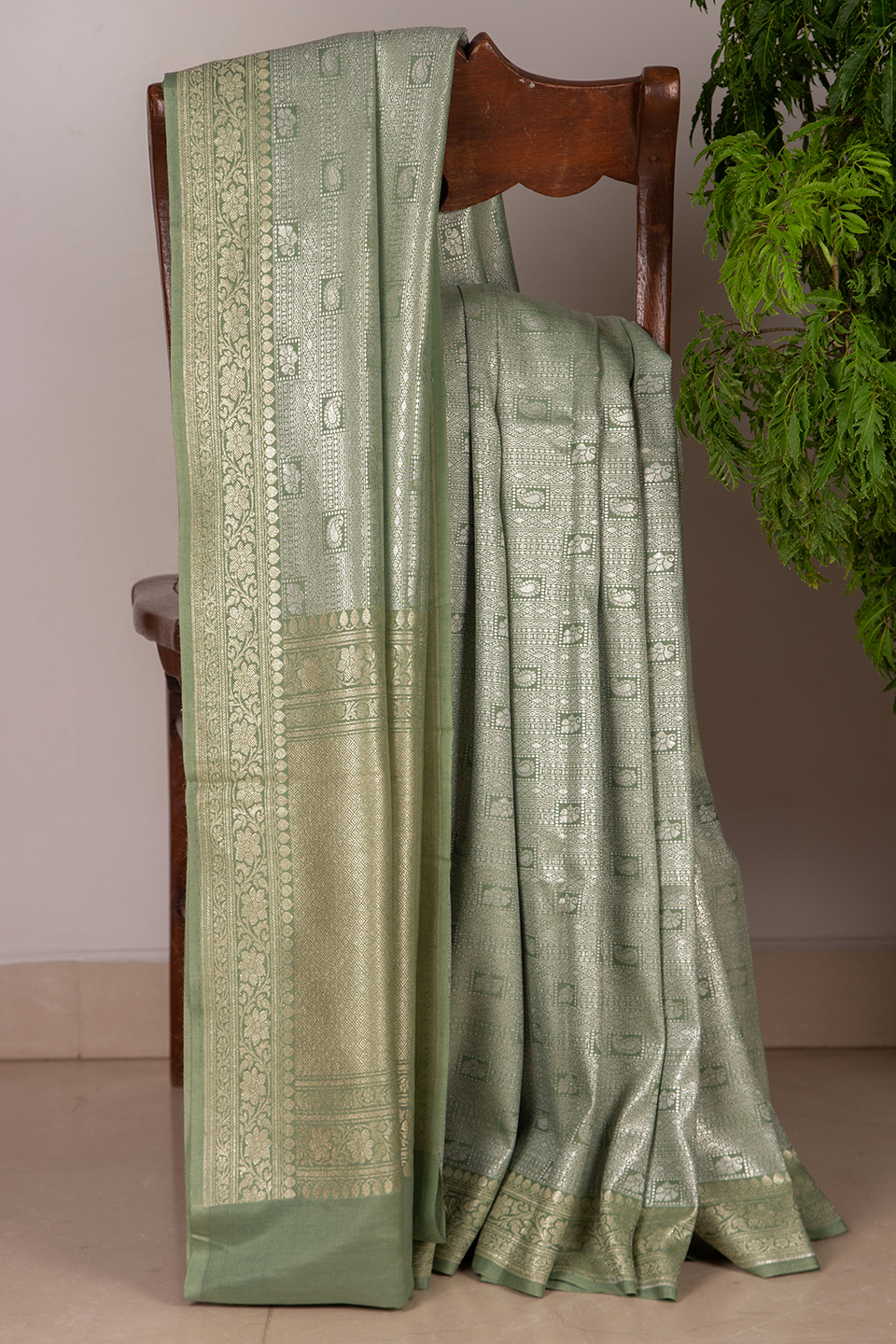 BENARES TUSSAR GEORGETTE L18987