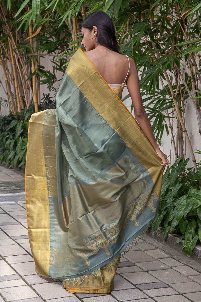 KANCHIVARAM KORA SILK SS140A