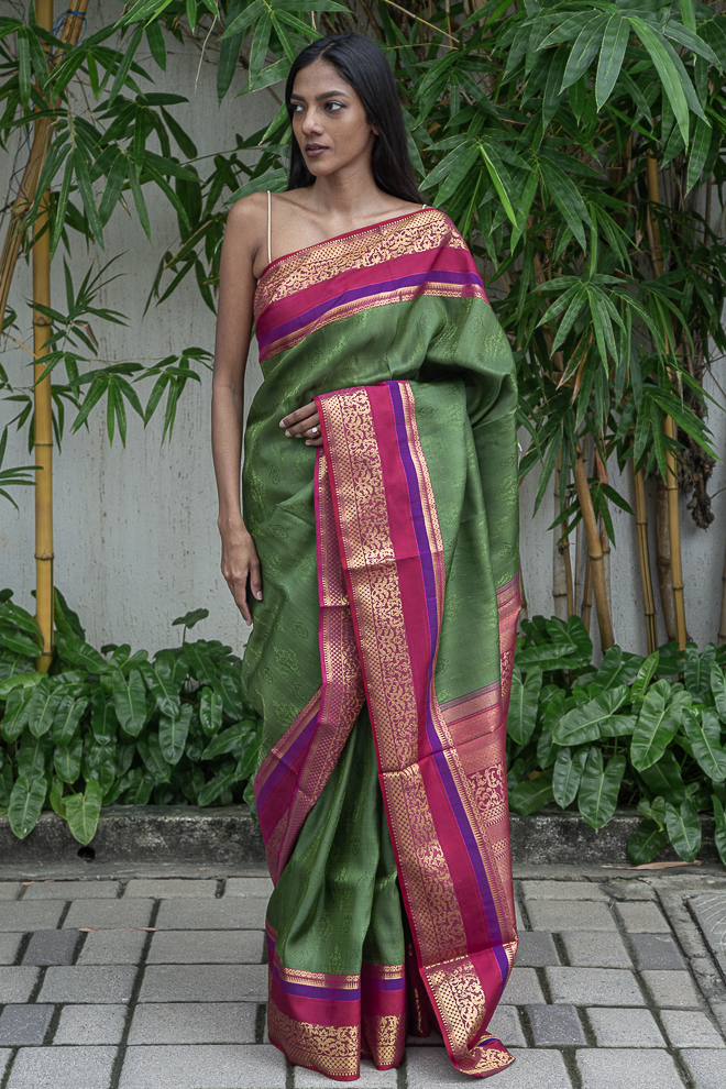 KANCHIVARAM KORA SILK L18208