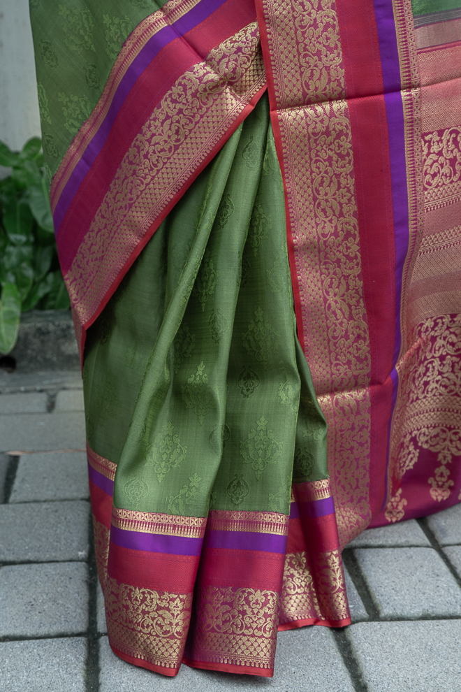 KANCHIVARAM KORA SILK L18208