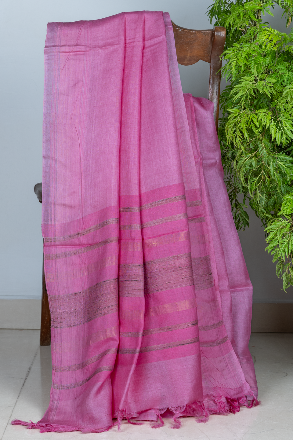 BLENDED MULBERRY RAW SILK WITH TUSSAR MAEX04510C