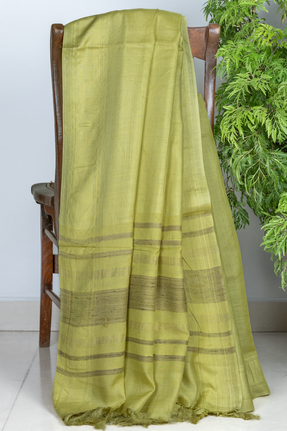BLENDED MULBERRY RAW SILK WITH TUSSAR MAEX04510D
