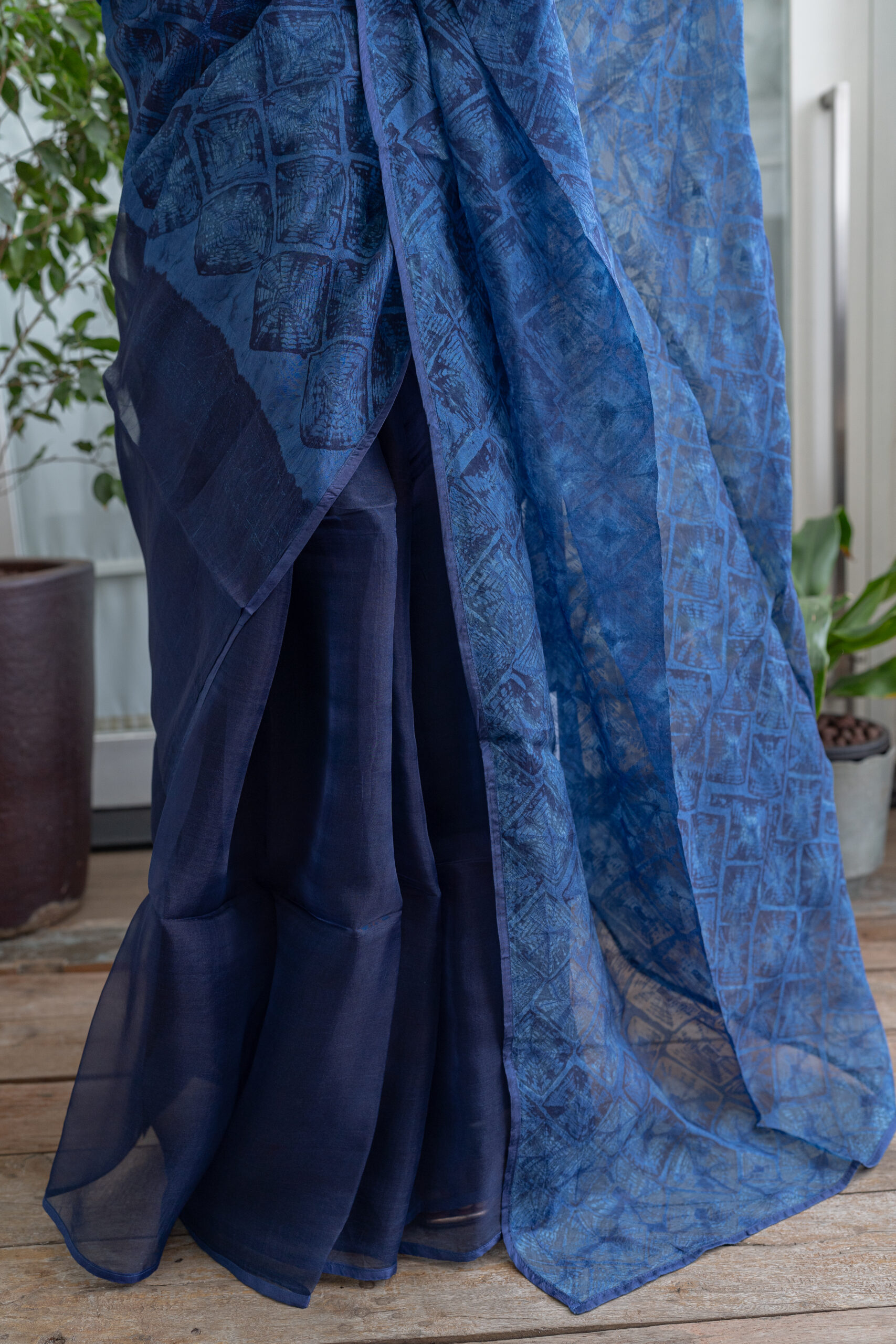 NATURAL DYED ORGANZA L20281