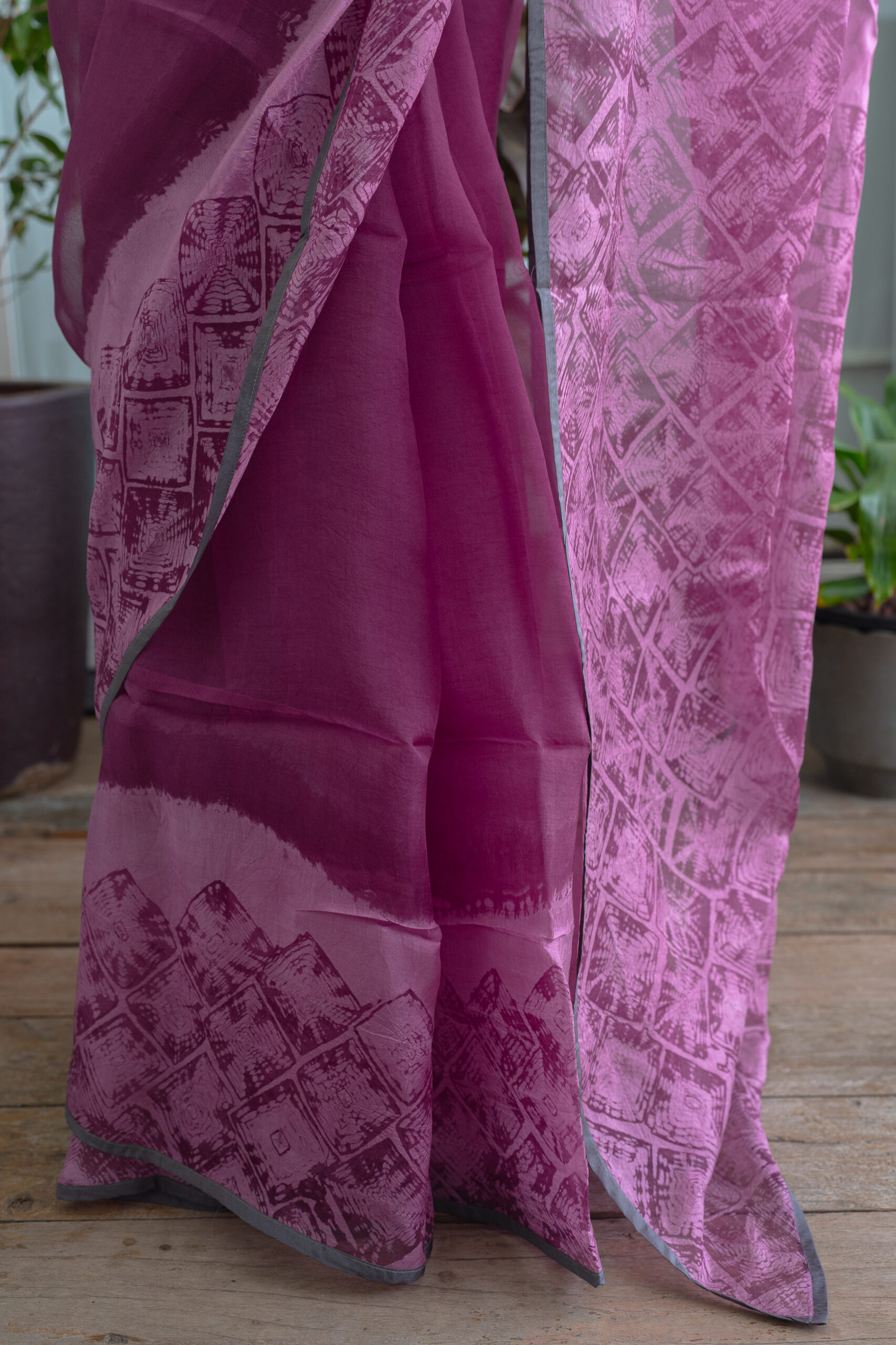 NATURAL DYED ORGANZA L20286