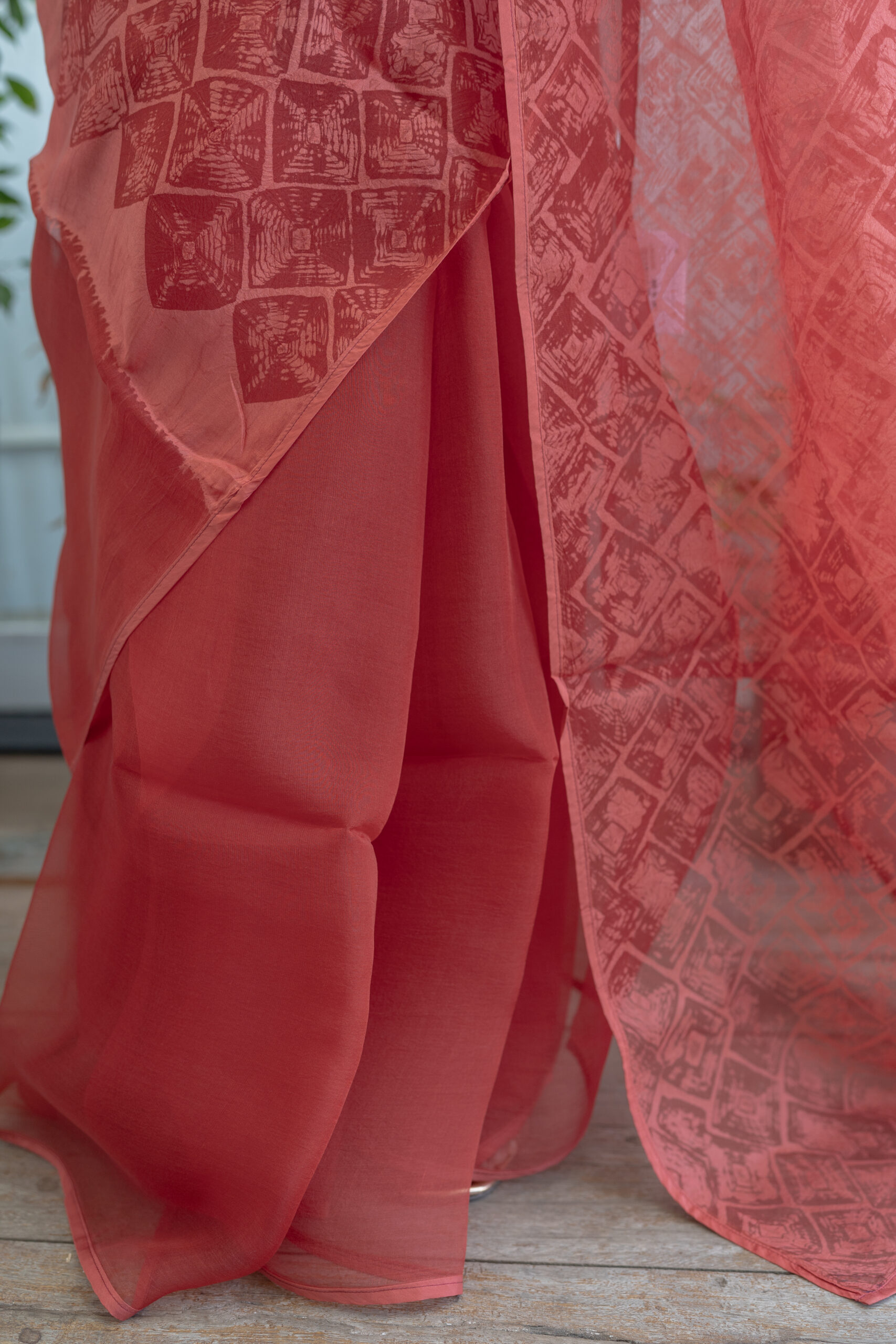 NATURAL DYED ORGANZA L20283