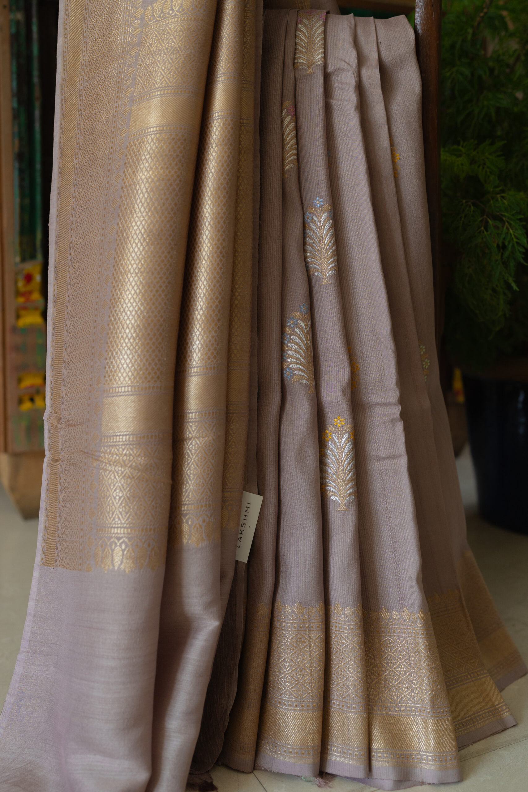 BENARES TUSSAR GEORGETTE L20503