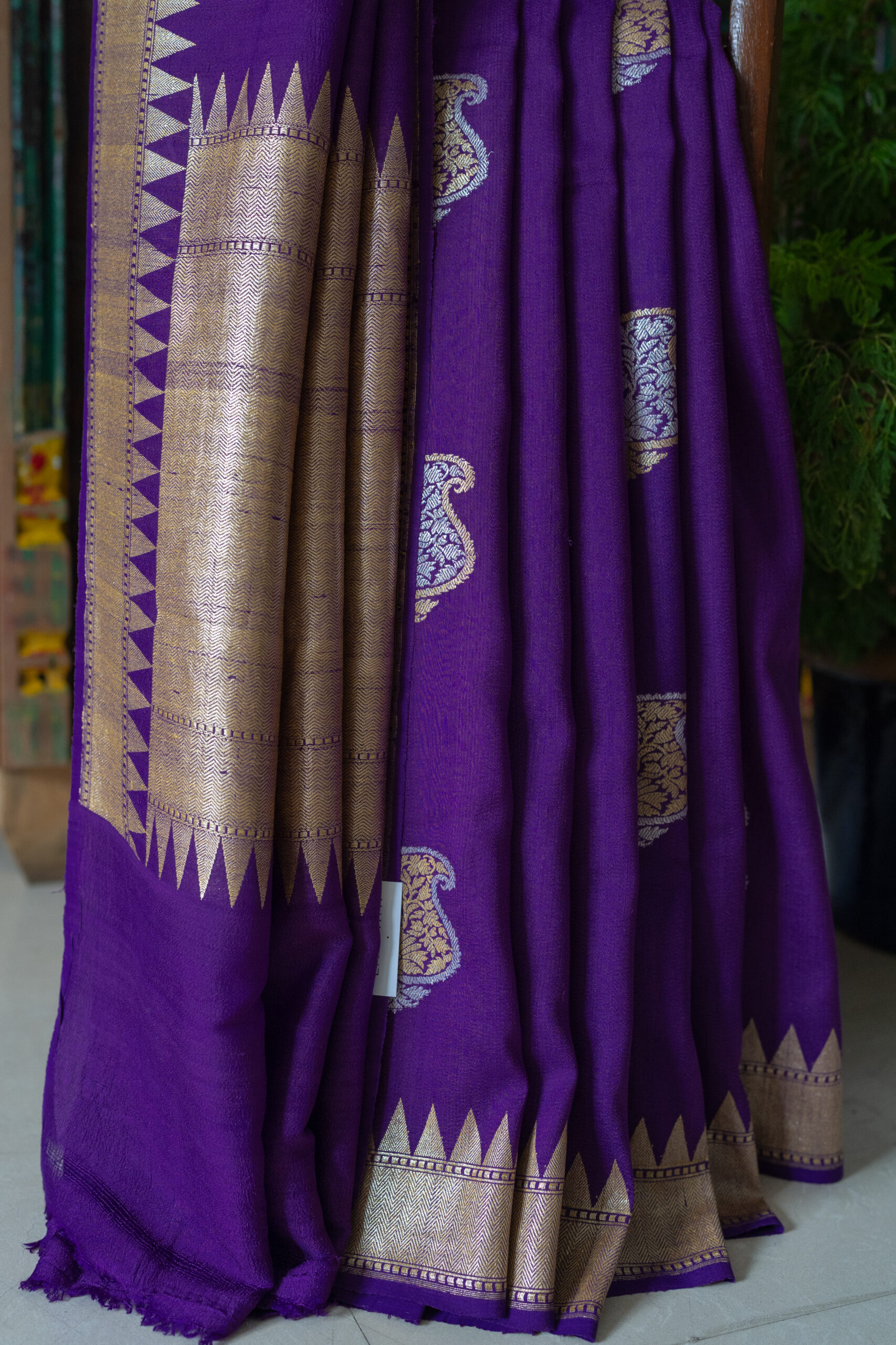 BENARES TUSSAR GEORGETTE L20504