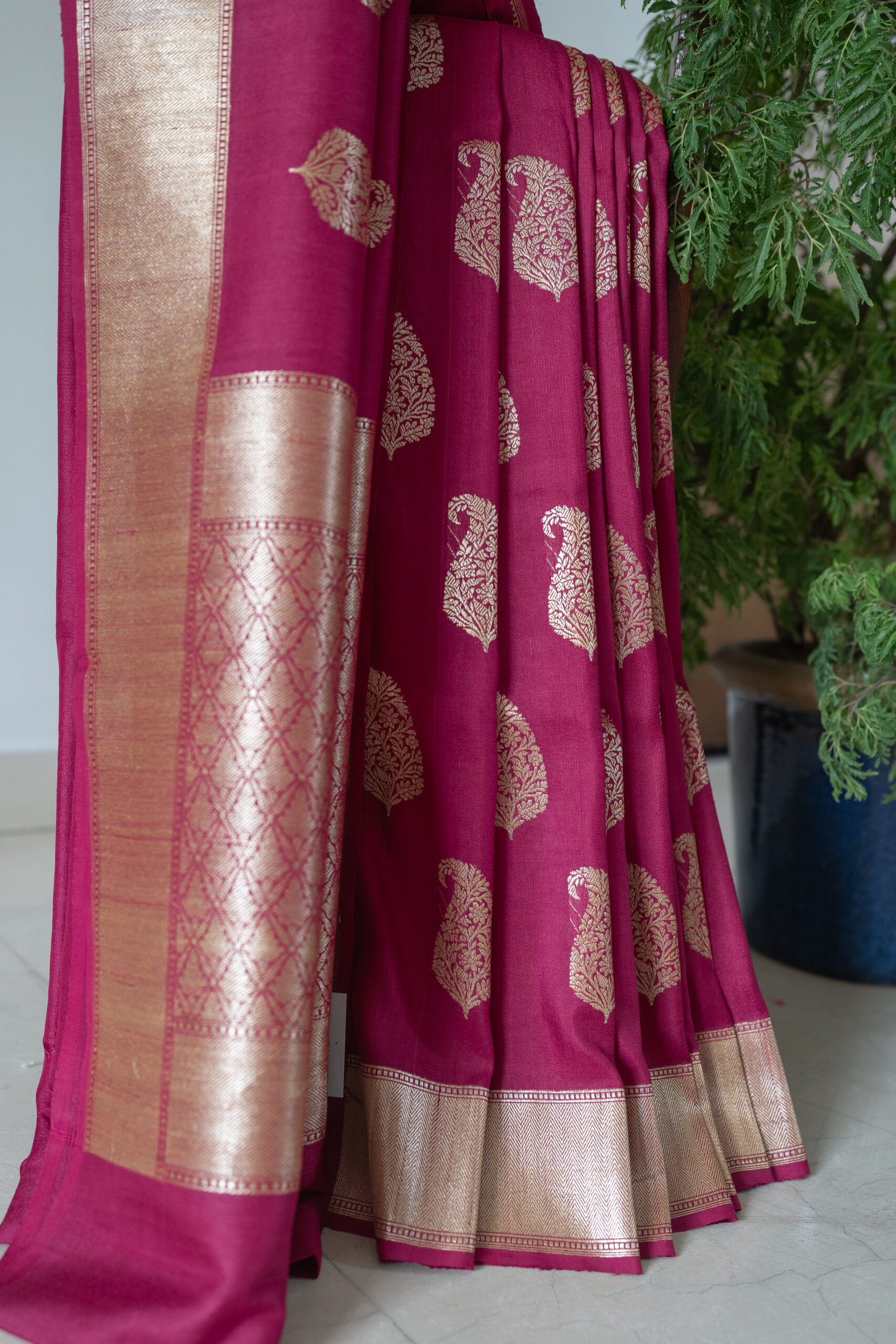 BENARES TUSSAR GEORGETTE L20747