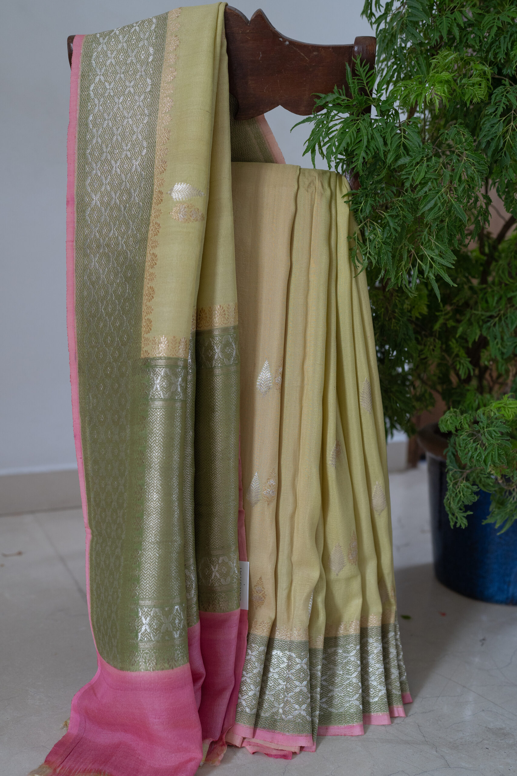 BENARES TUSSAR GEORGETTE L20873