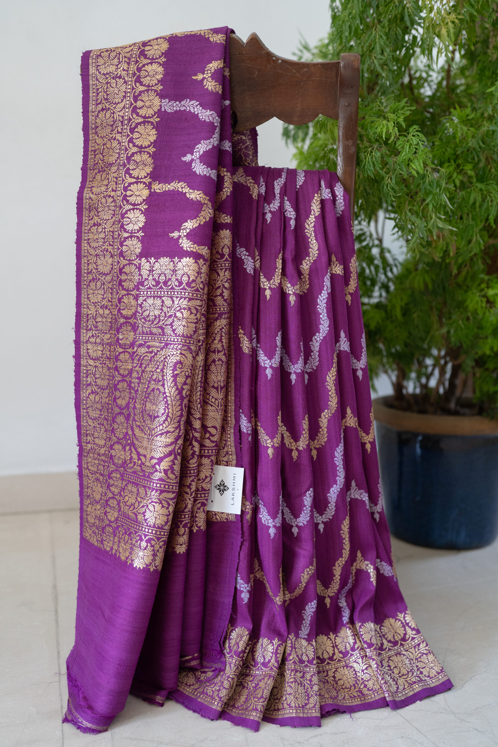 BENARES TUSSAR GEORGETTE L20943