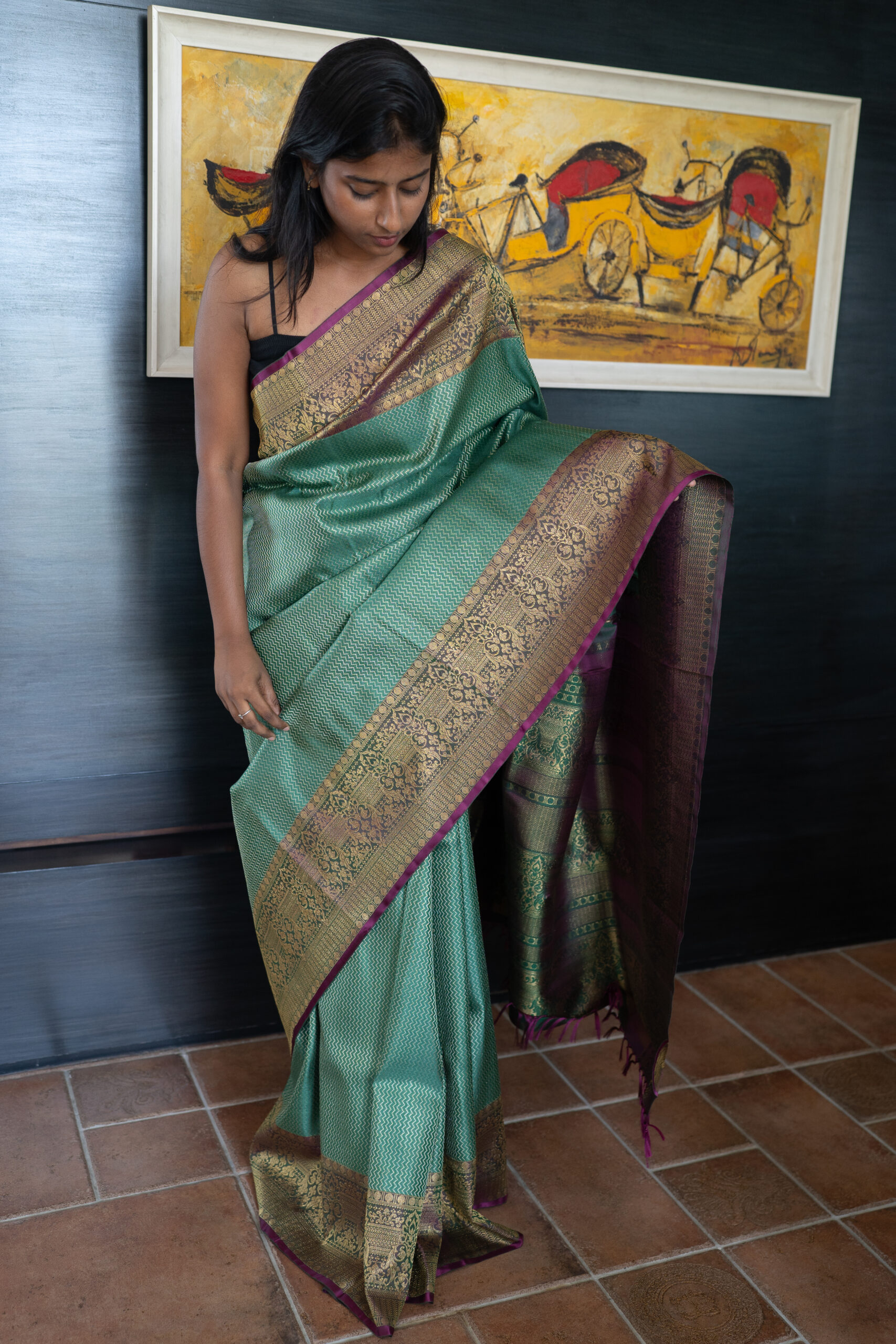 KANCHIVARAM SILK L19673