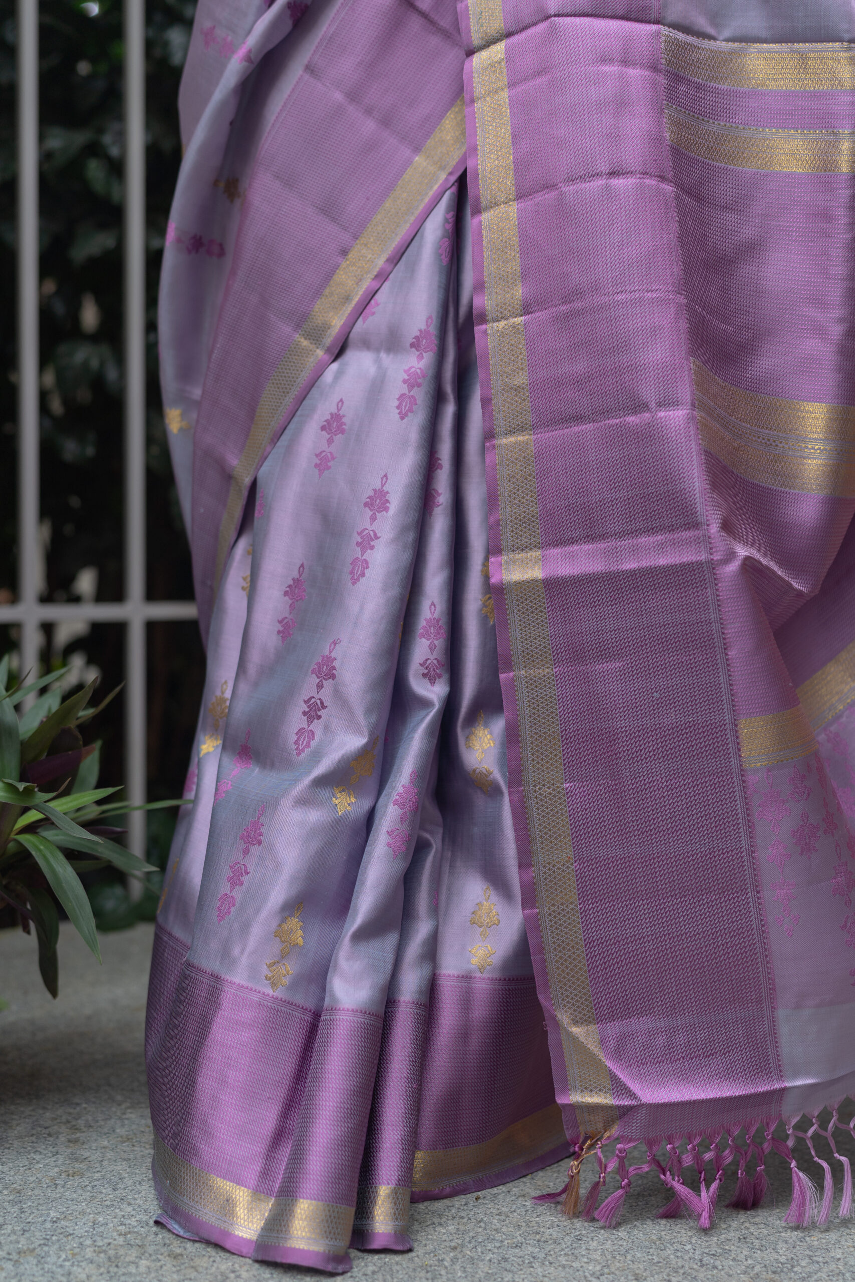 TWILL KANCHIVARAM SILK L22440