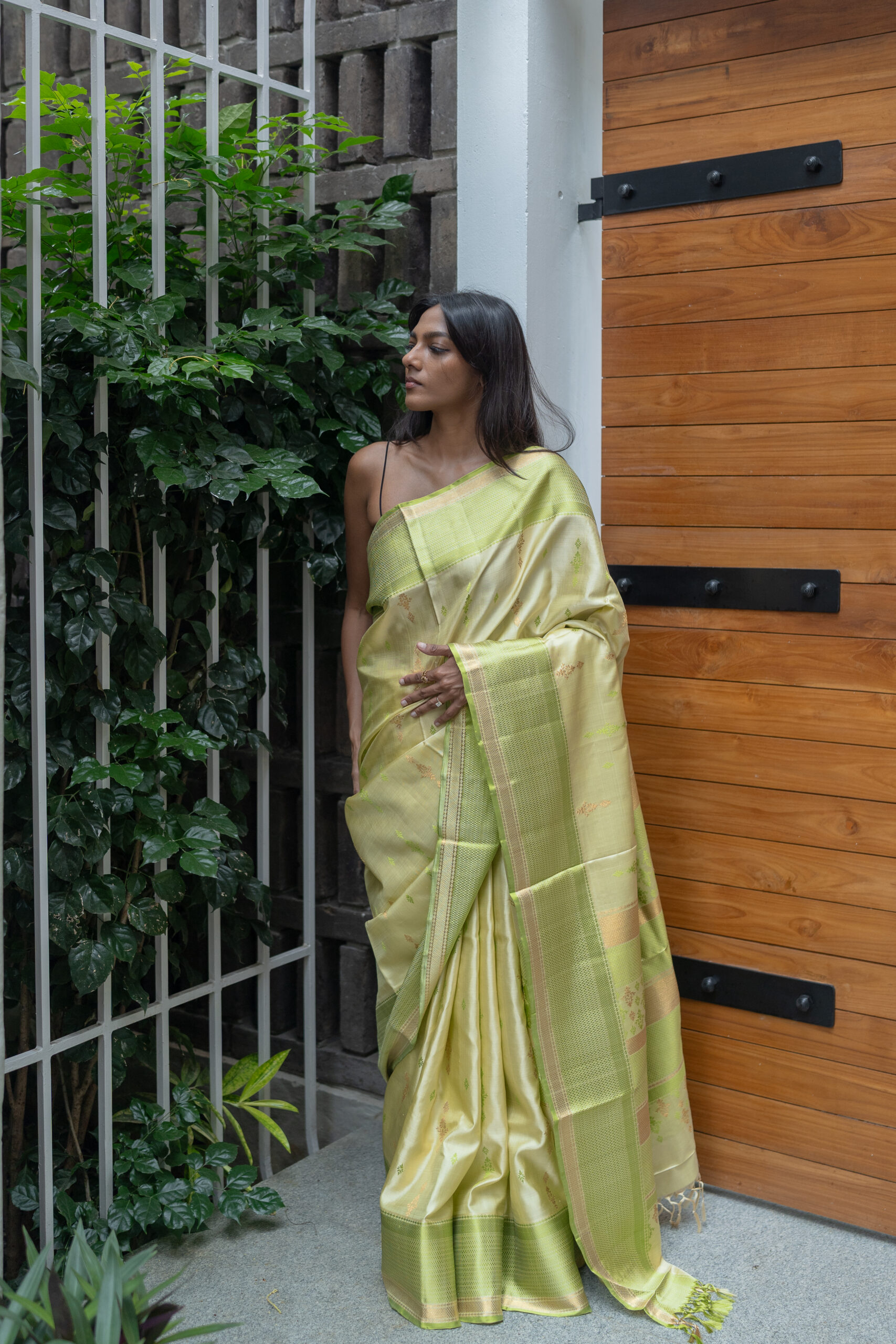 TWILL KANCHIVARAM SILK L21995