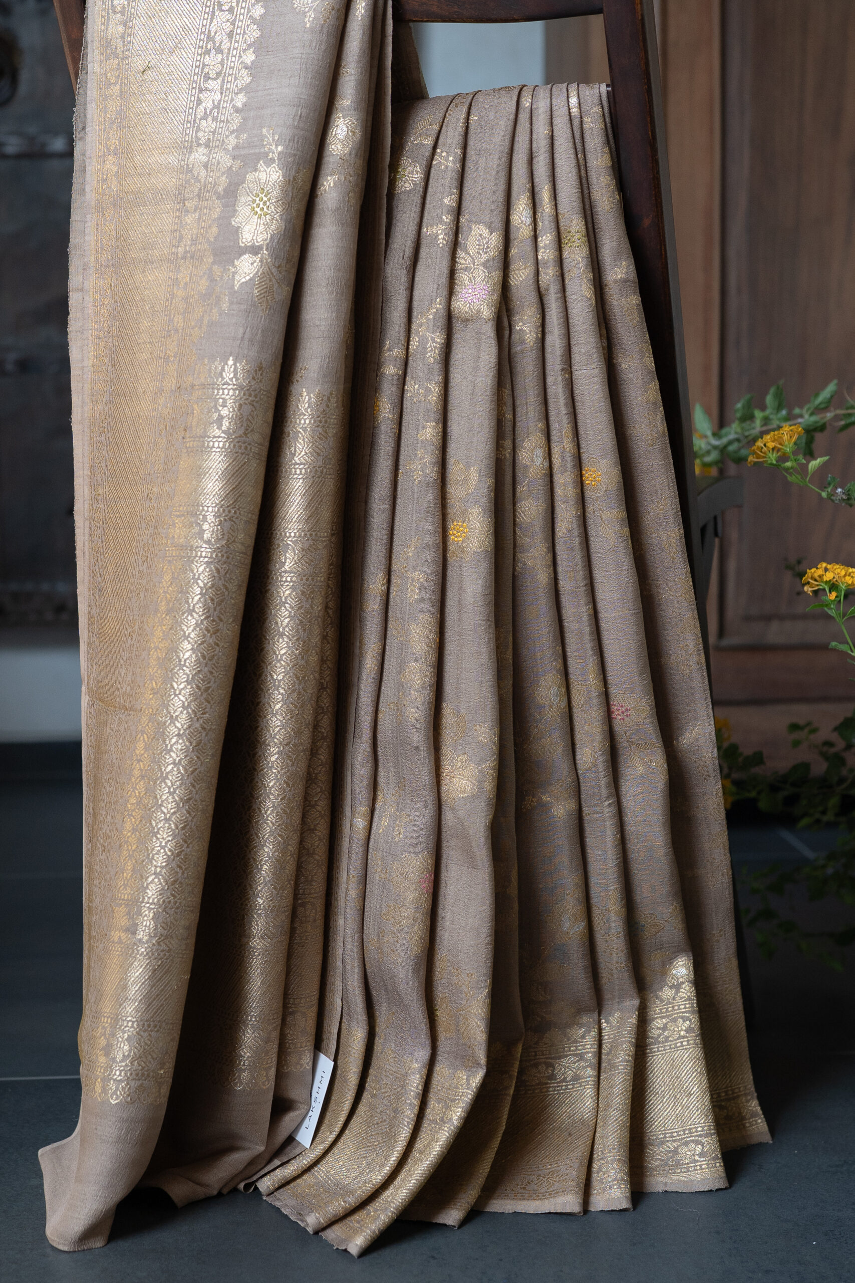 BENARES TUSSAR GEORGETTE L23228