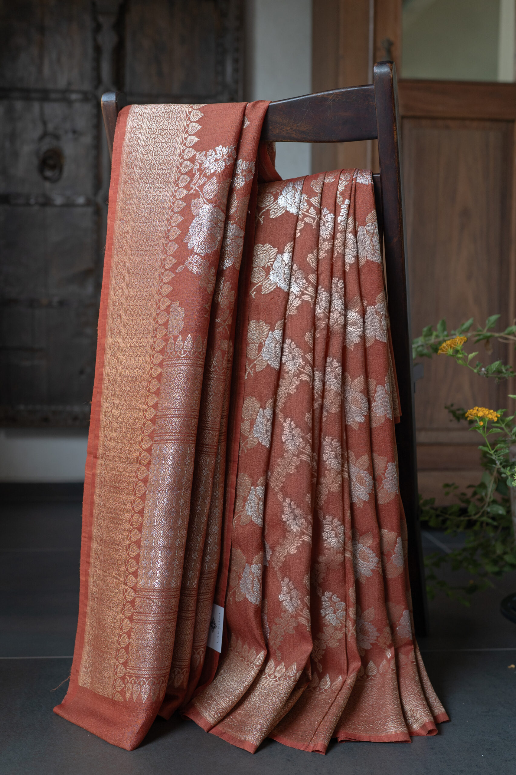 BENARES TUSSAR GEORGETTE L23218
