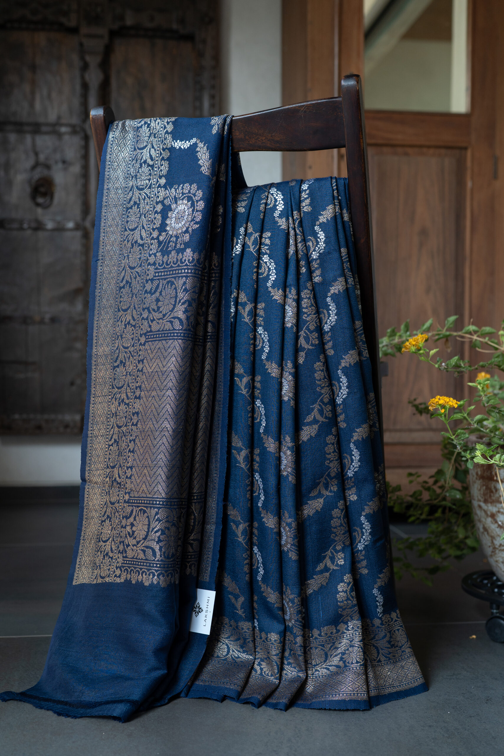 BENARES TUSSAR GEORGETTE L23219