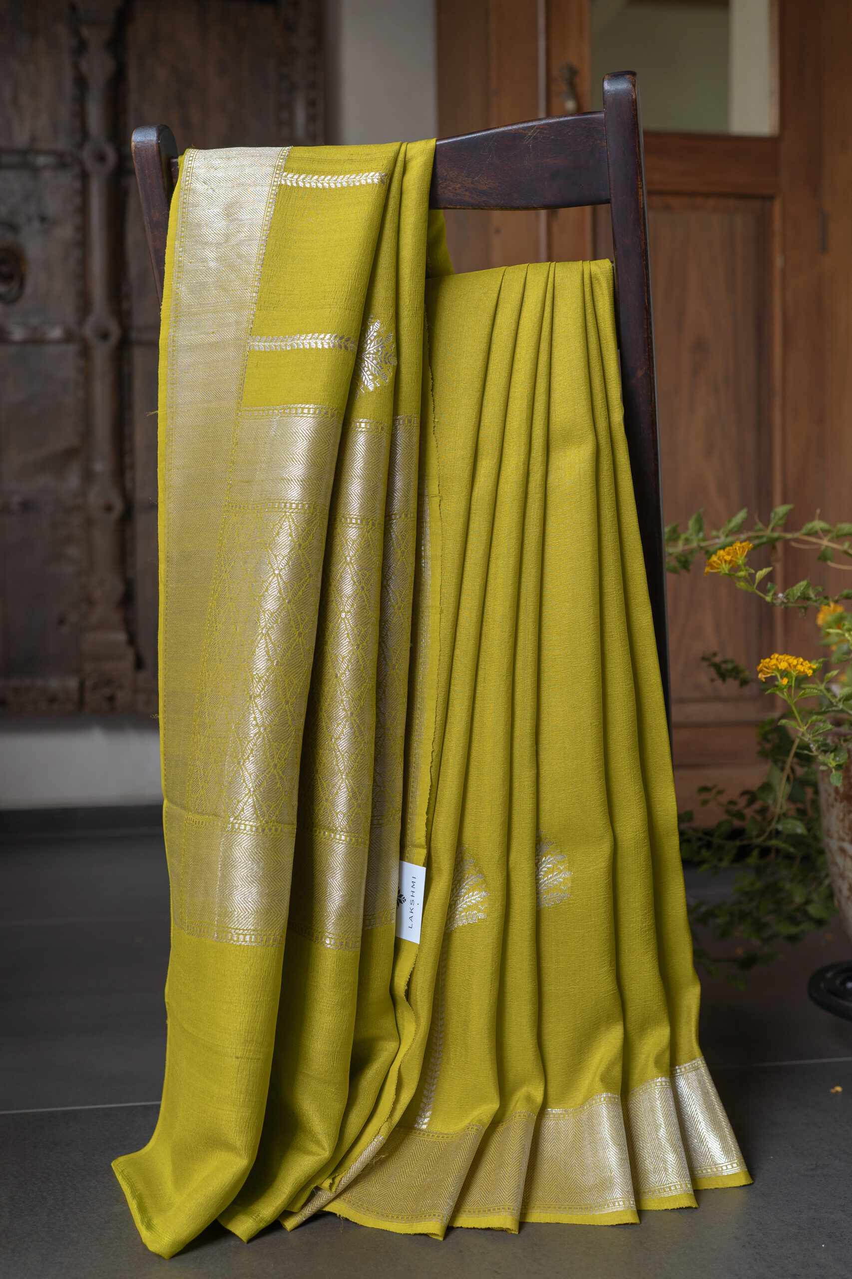 BENARES TUSSAR GEORGETTE L23222