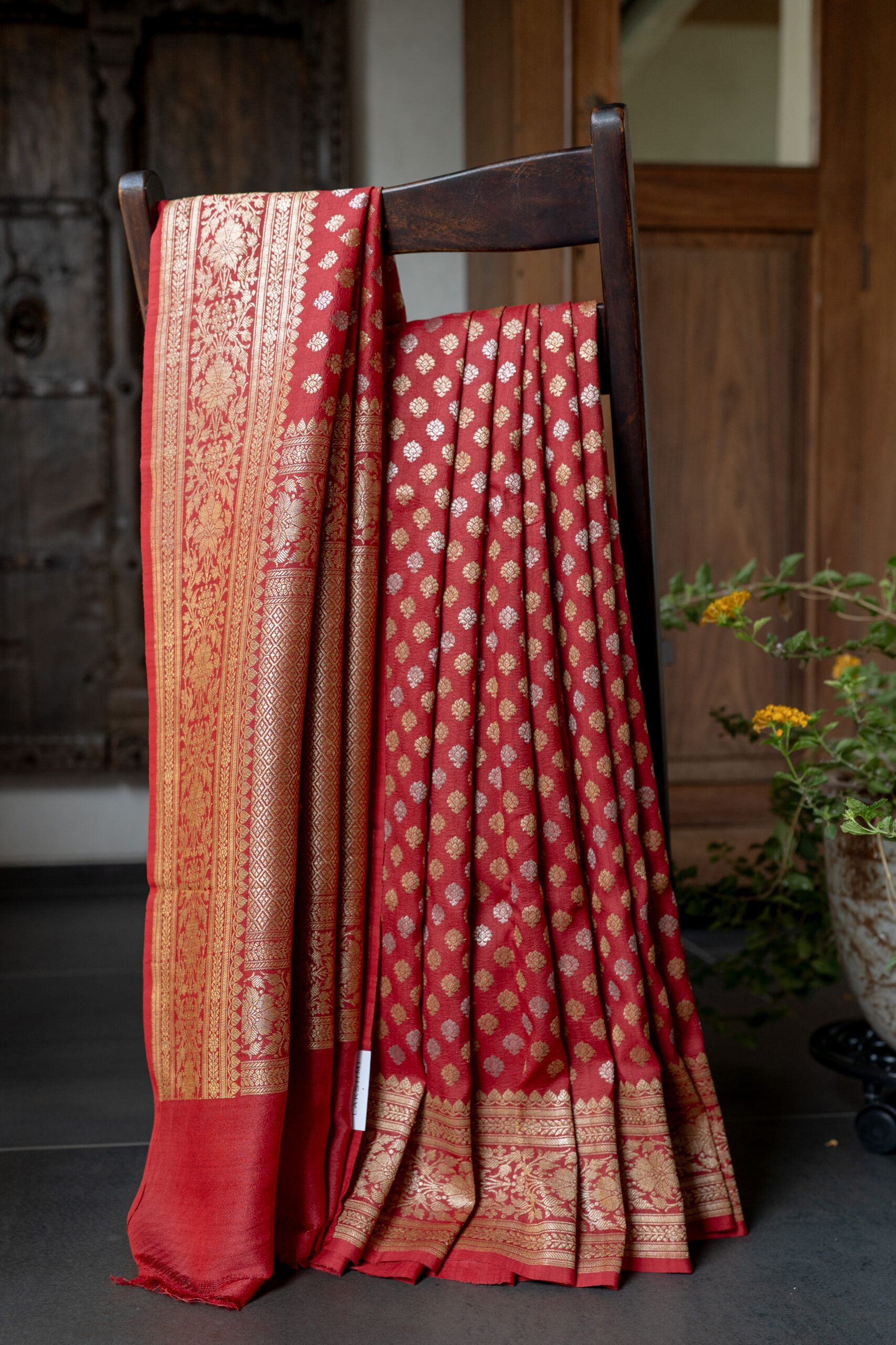 BENARES TUSSAR GEORGETTE L23227