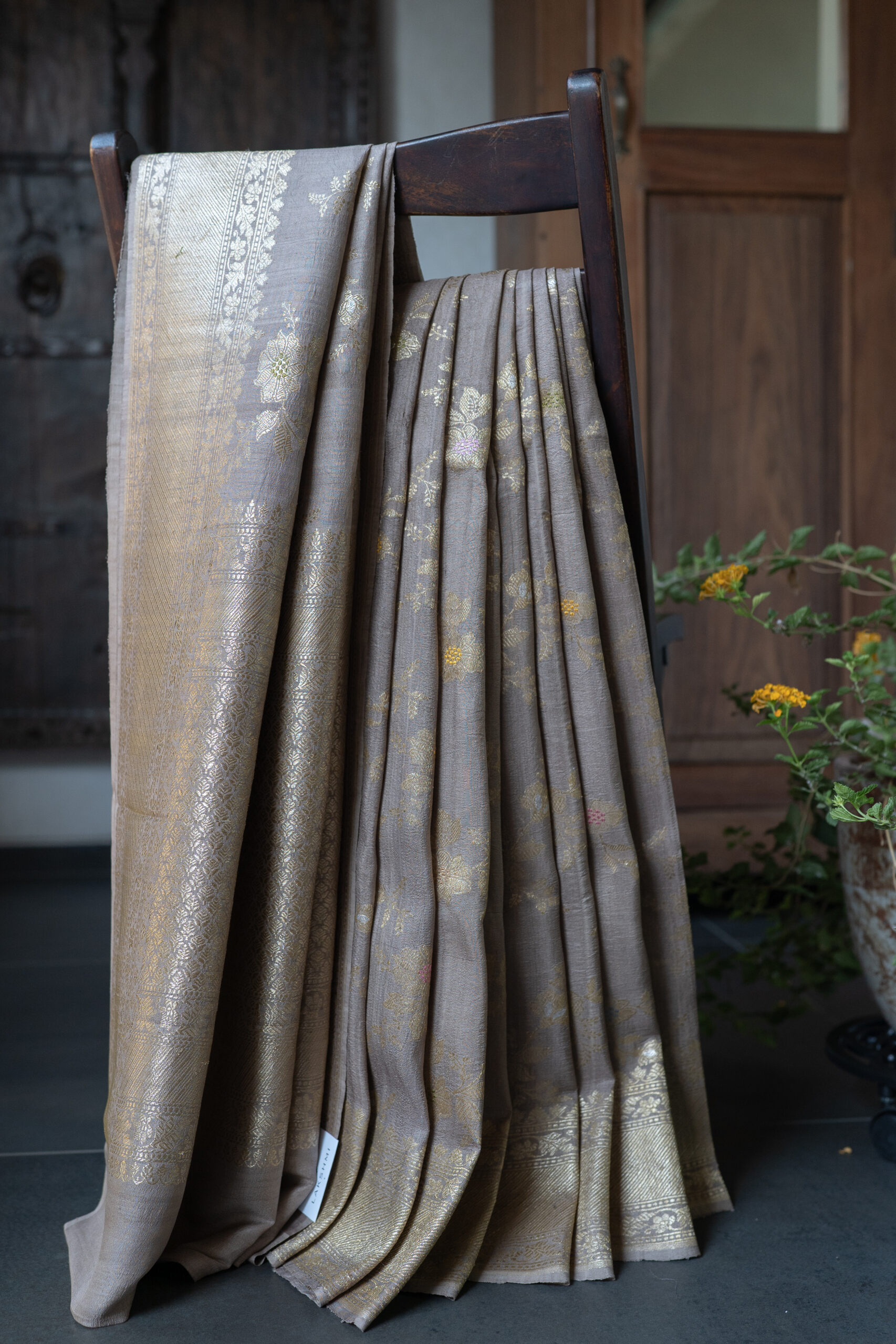 BENARES TUSSAR GEORGETTE L23228