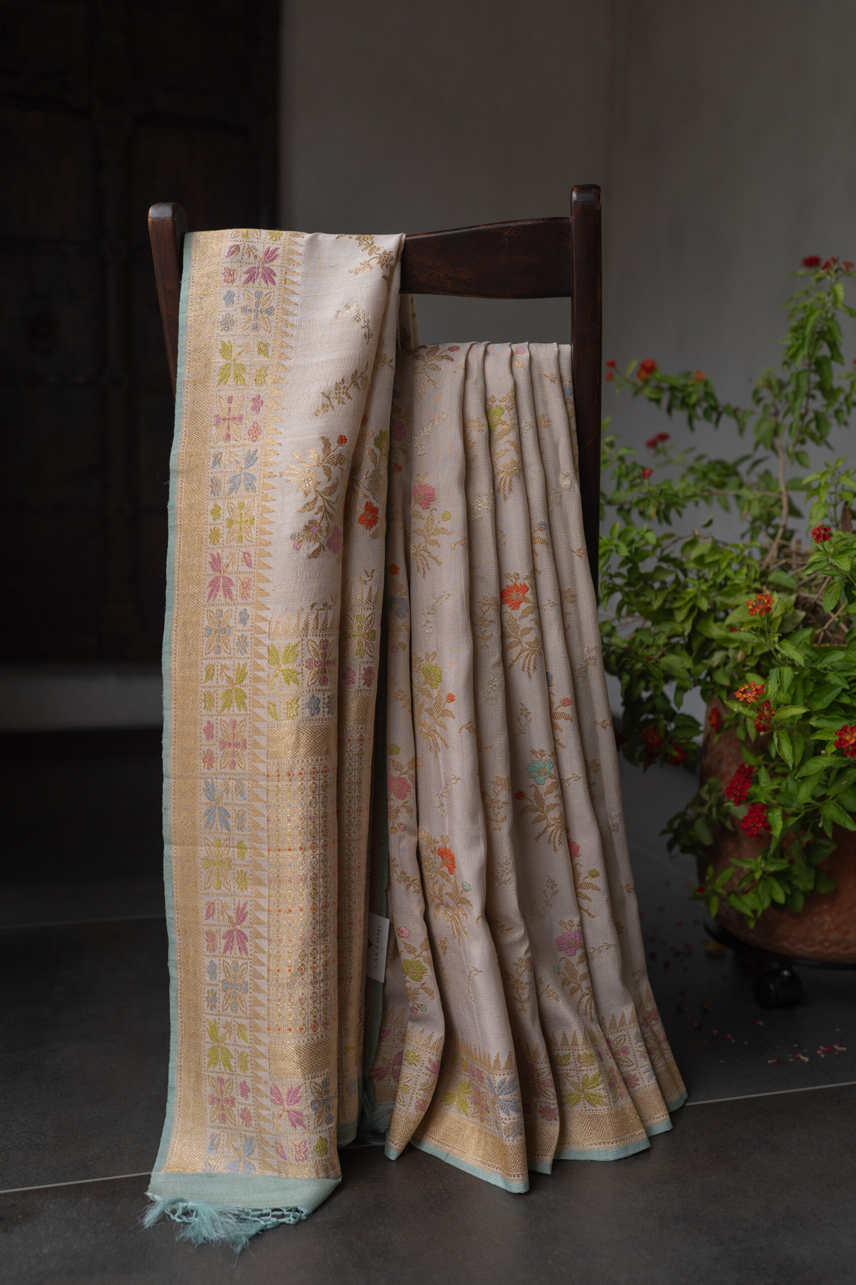 BENARES TUSSAR GEORGETTE L23472