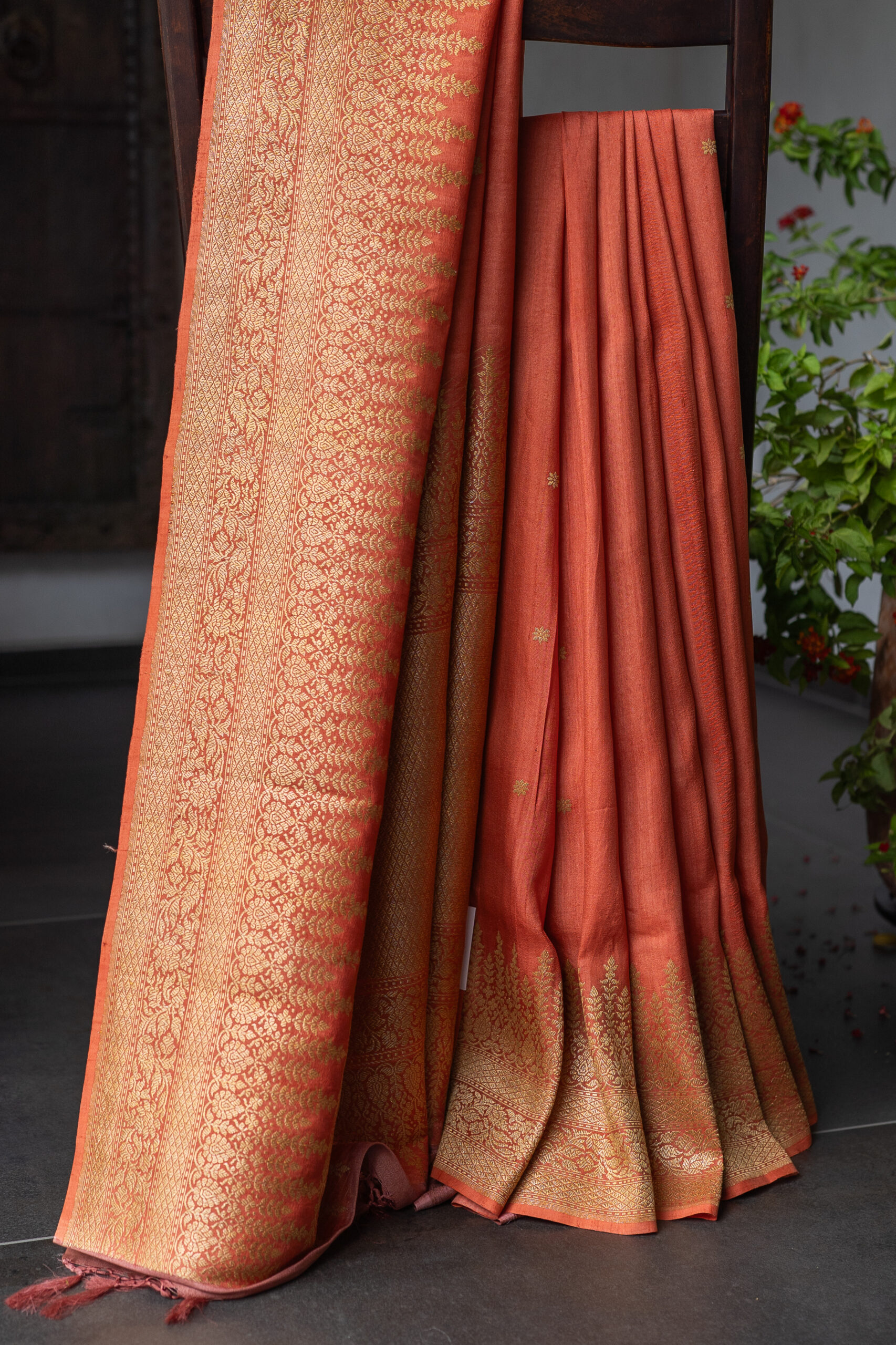 BENARES TUSSAR GEORGETTE L23465