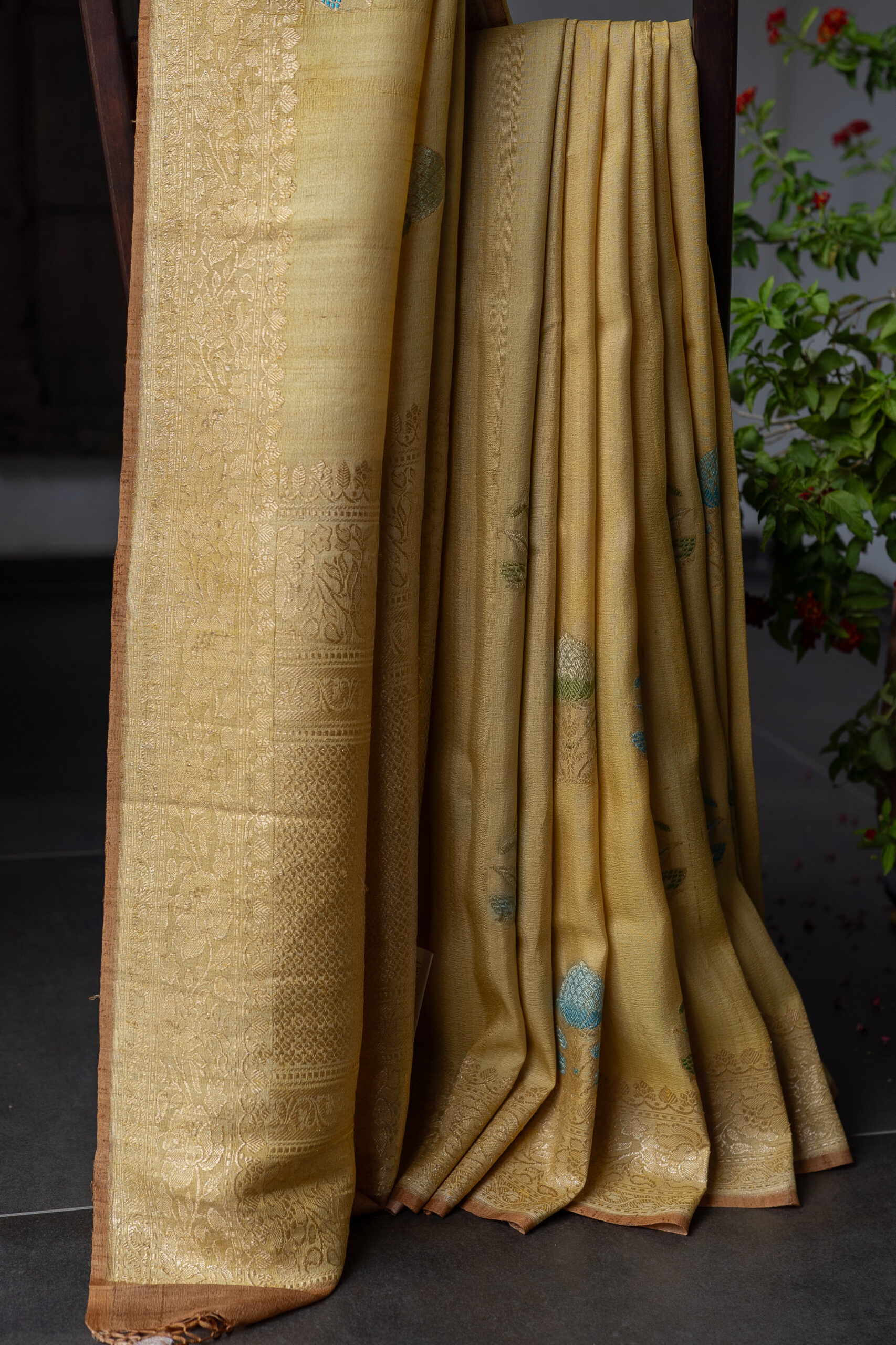 BENARES TUSSAR GEORGETTE L23467