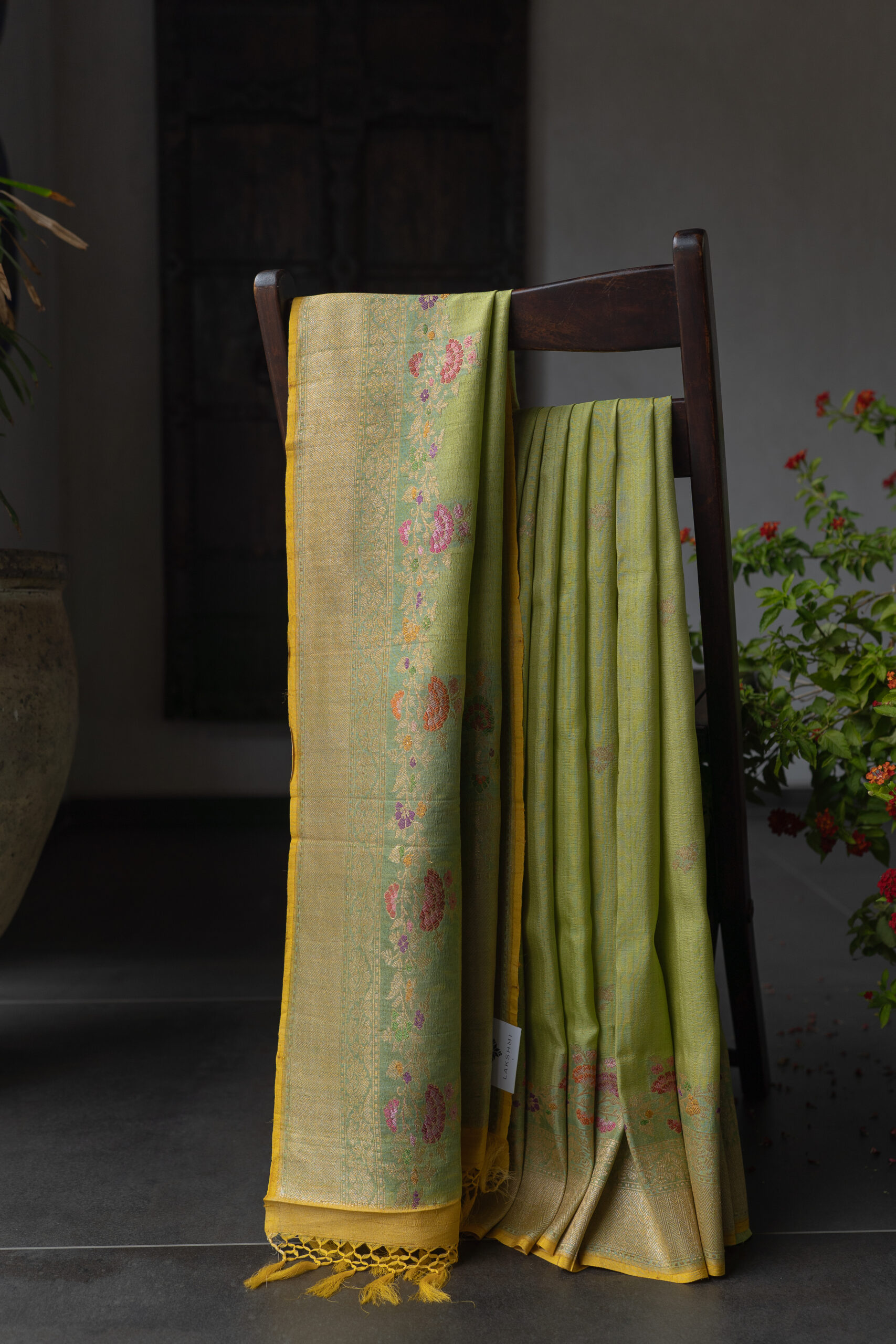 BENARES TUSSAR GEORGETTE L23471
