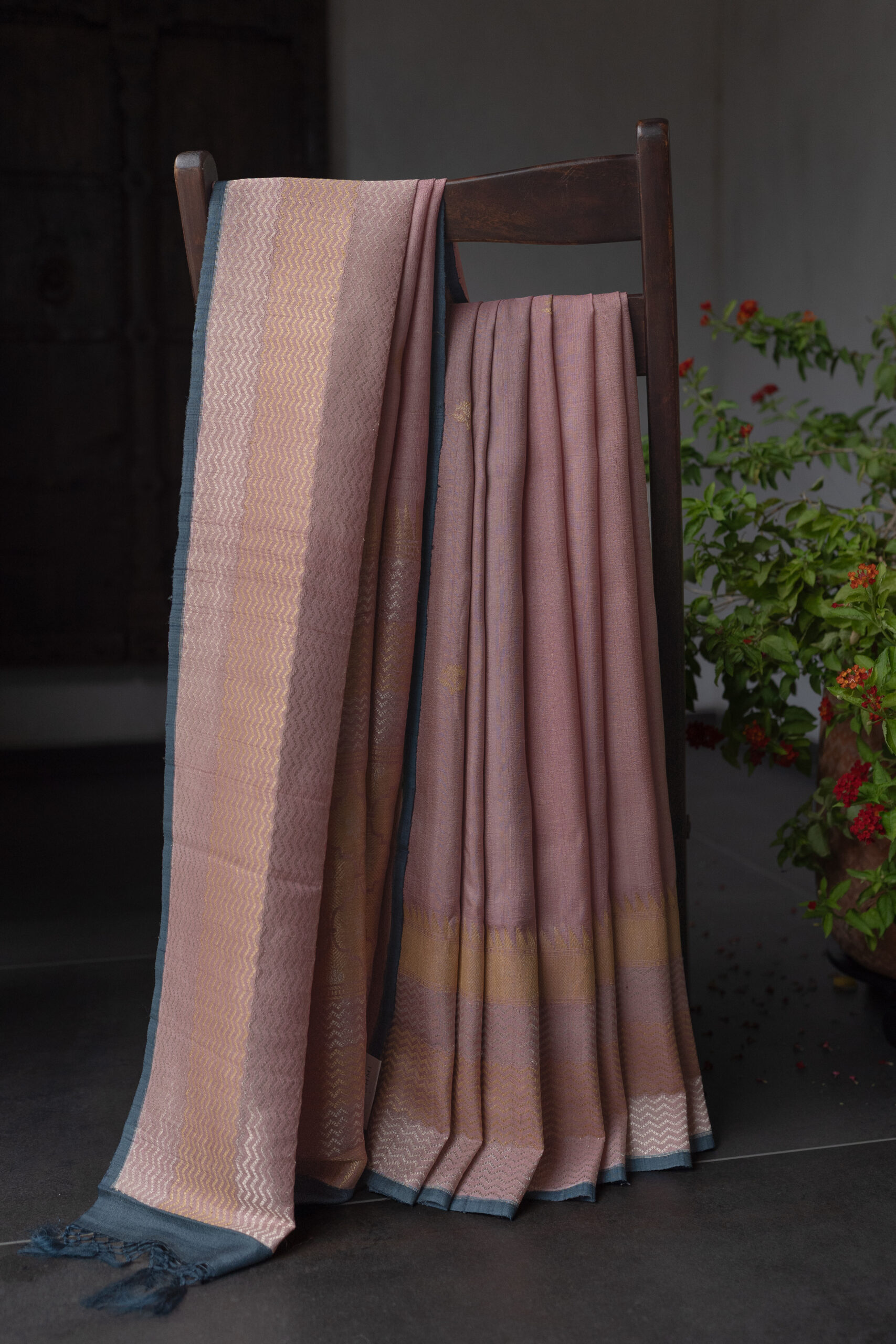 BENARES TUSSAR GEORGETTE L23468